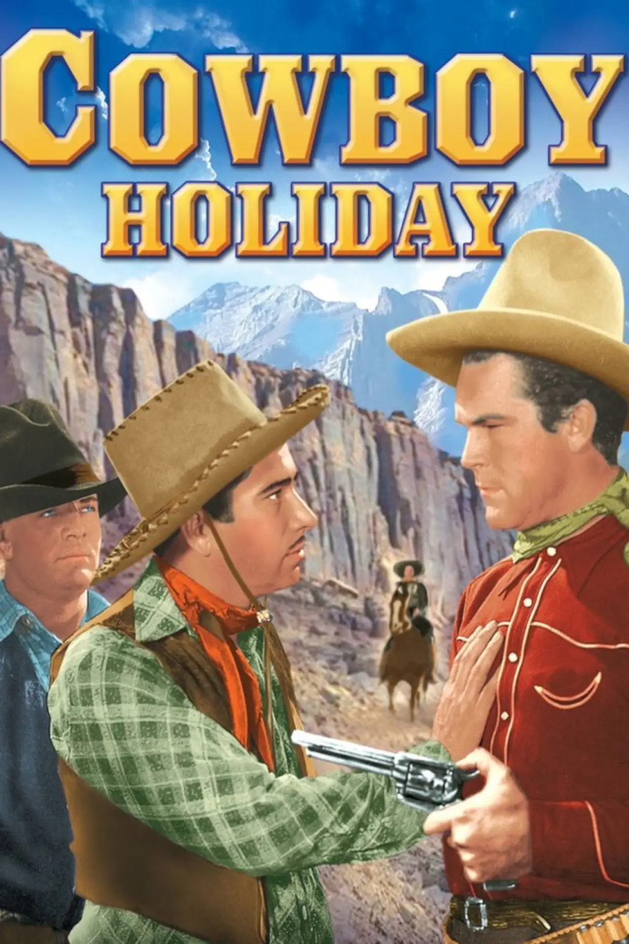 Movie poster "Cowboy Holiday"