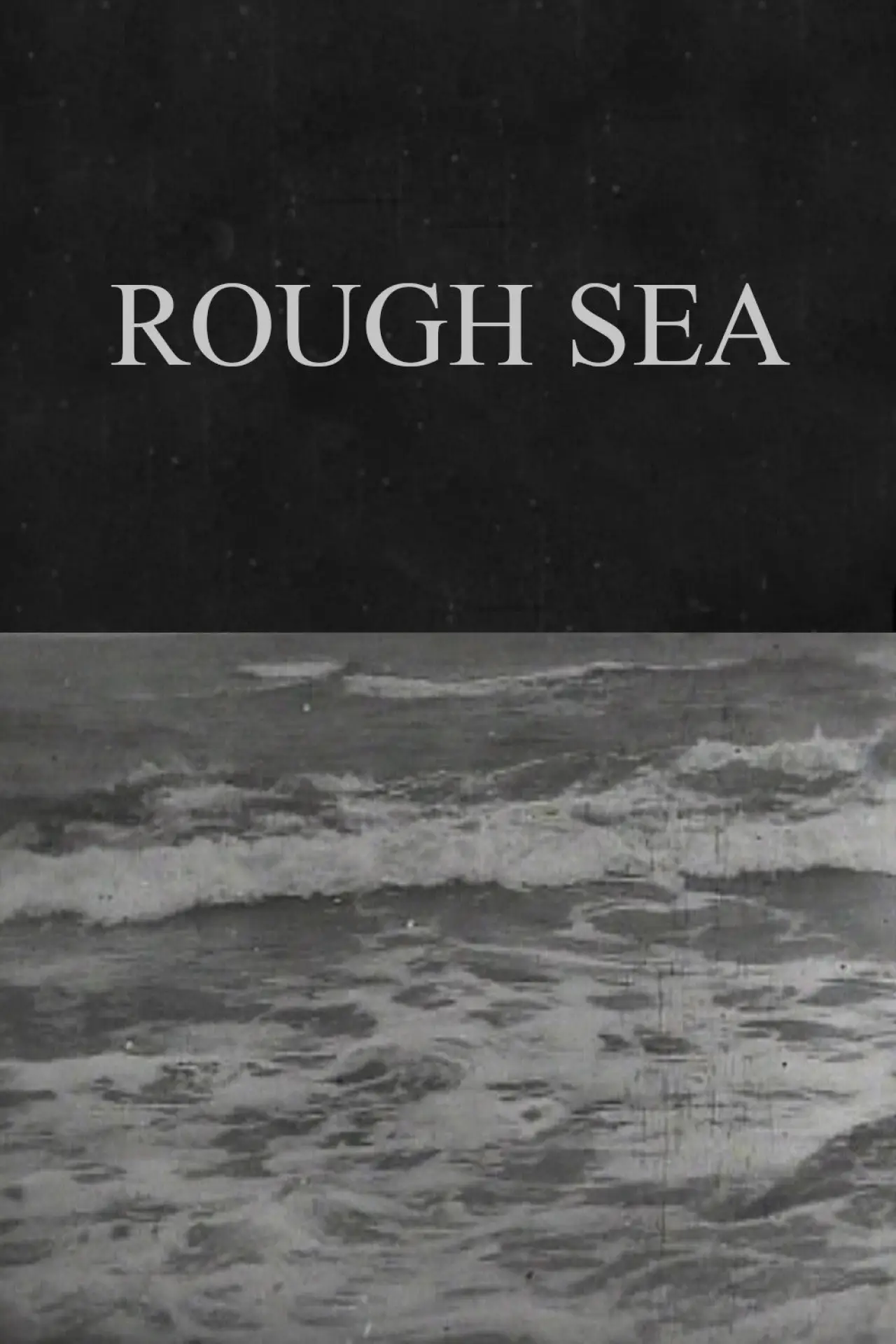 Movie poster "Rough Sea"