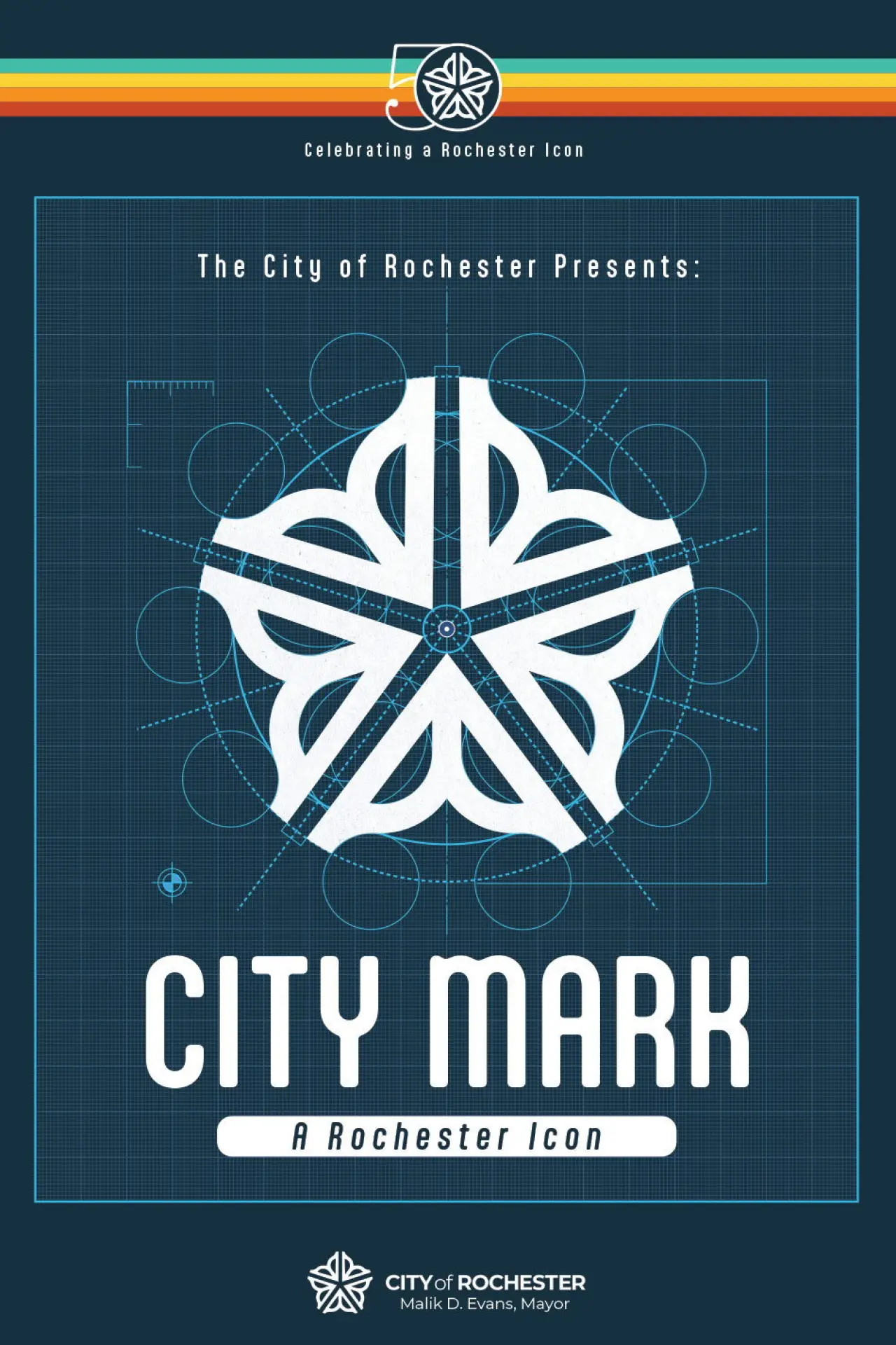 Movie poster "City Mark: A Rochester Icon"