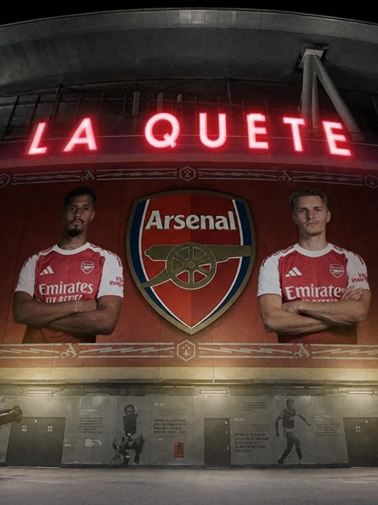 Movie poster "Arsenal, la quête"