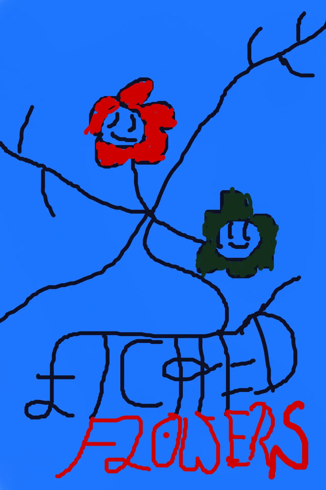 Movie poster "Etched Flowers"