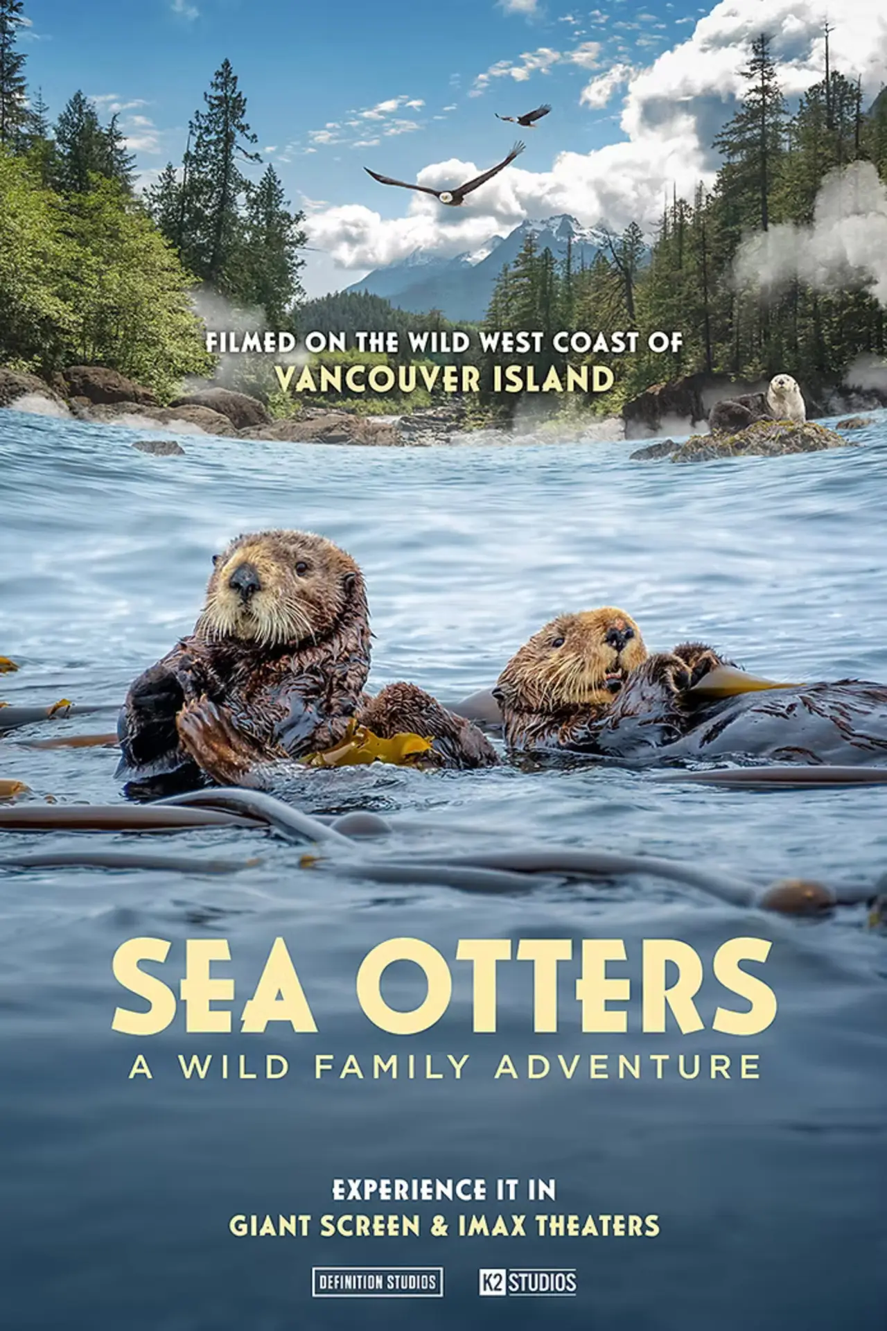 Movie poster "Sea Otters: A Wild Family Adventure"