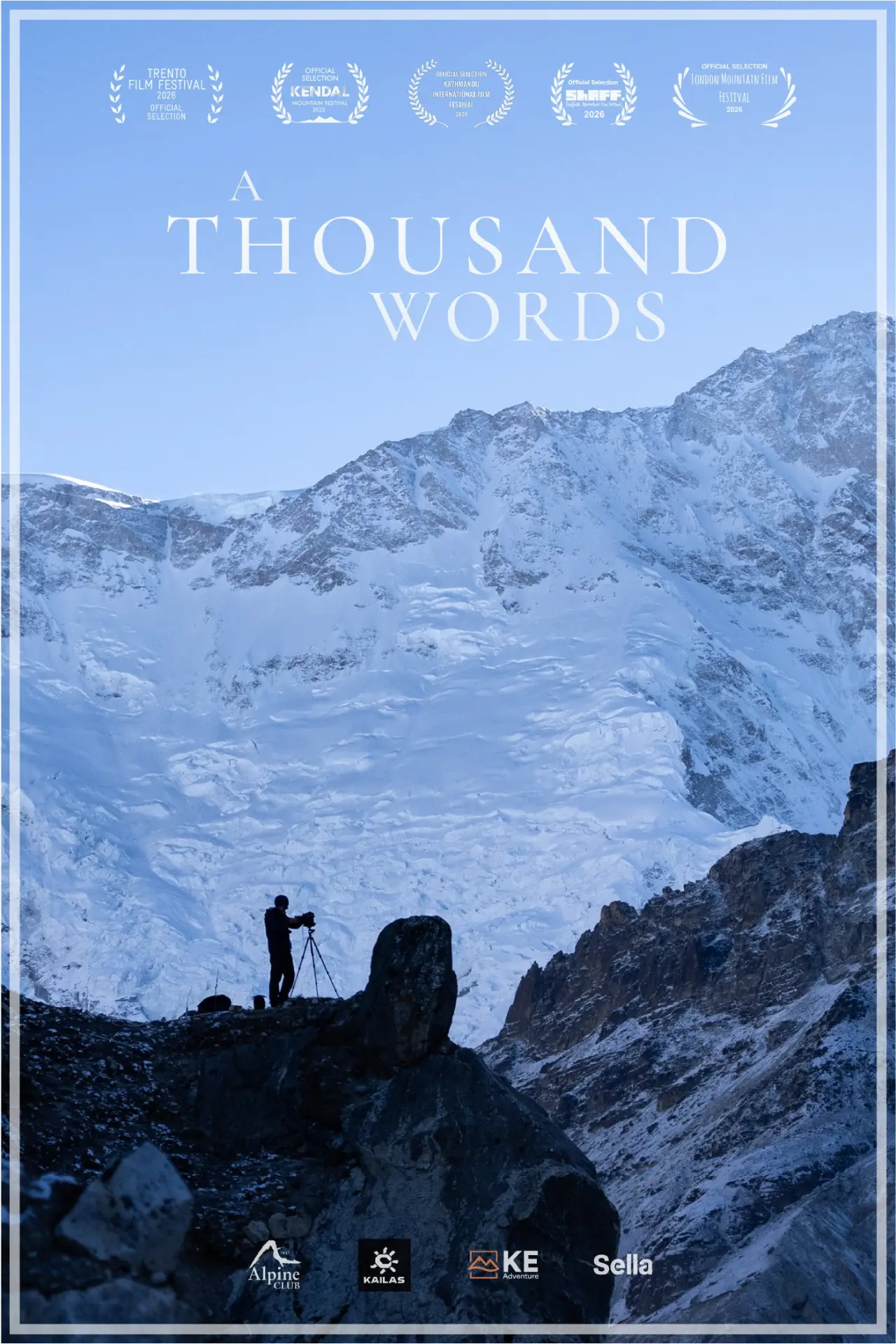 Movie poster "A Thousand Words"