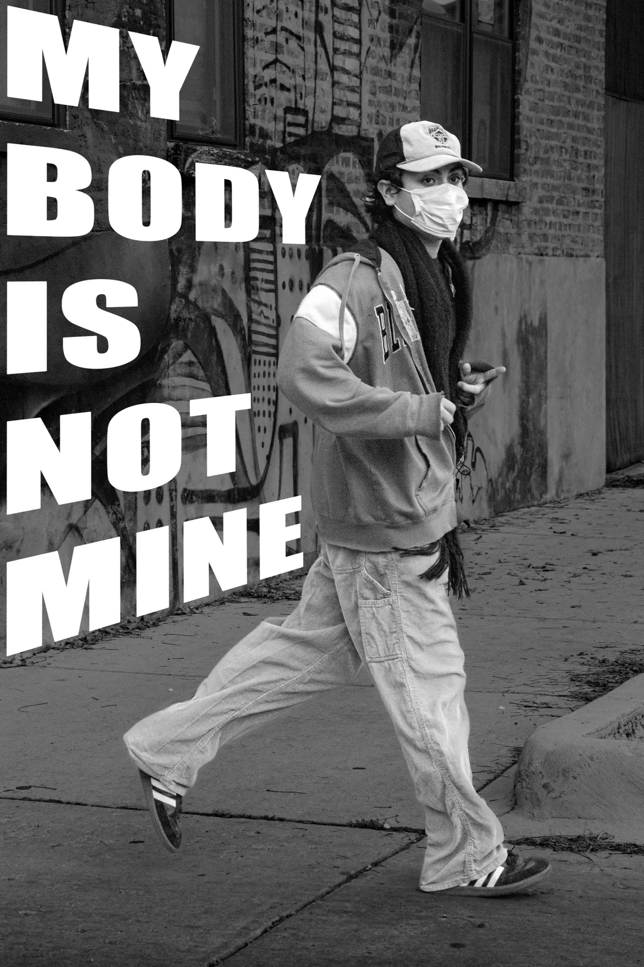 Movie poster "My Body Is Not Mine"
