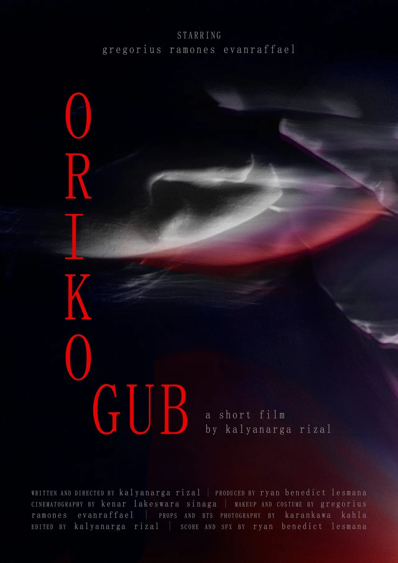 Movie poster "ORIKO-GUB"