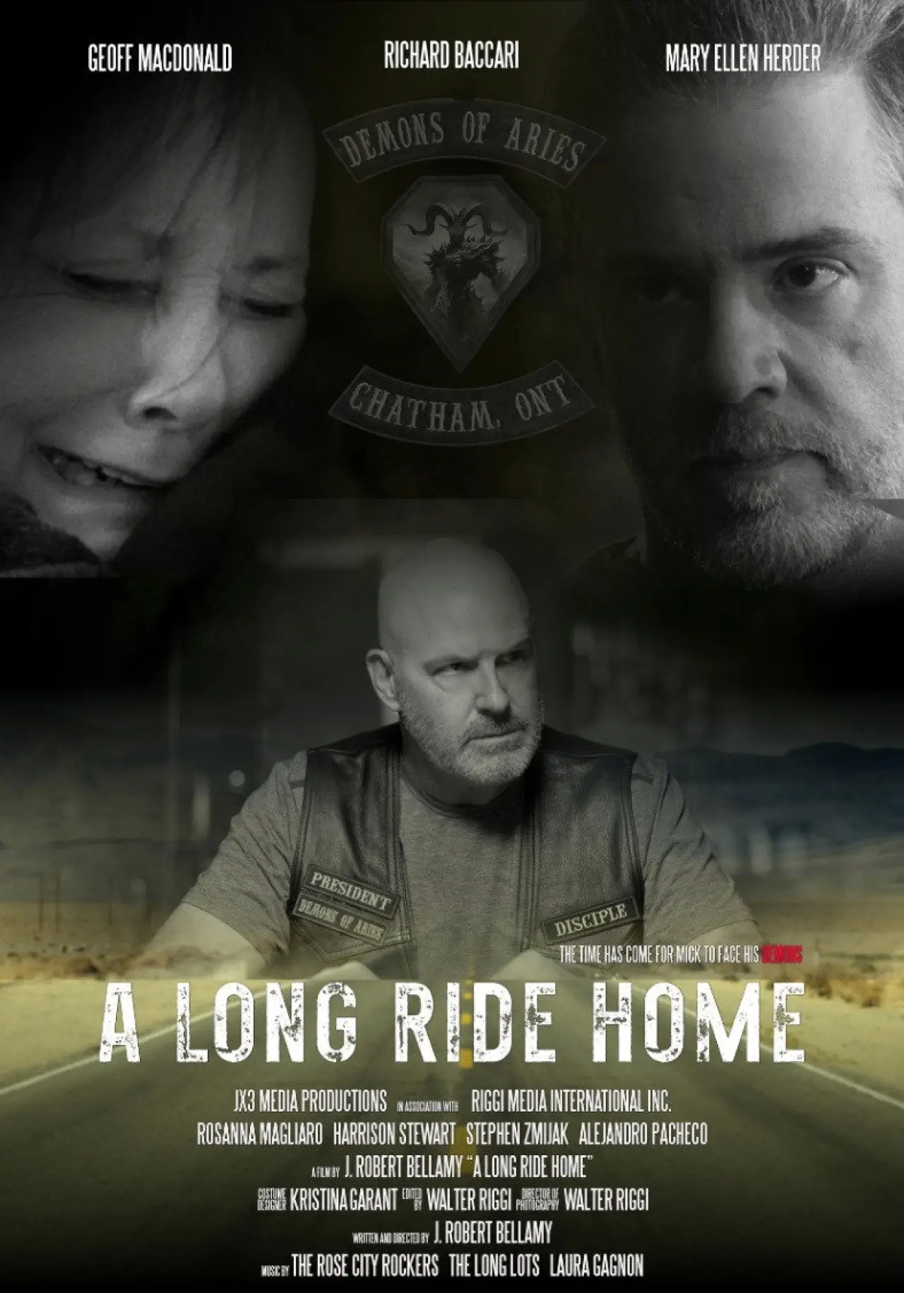 Movie poster "A Long Ride Home"