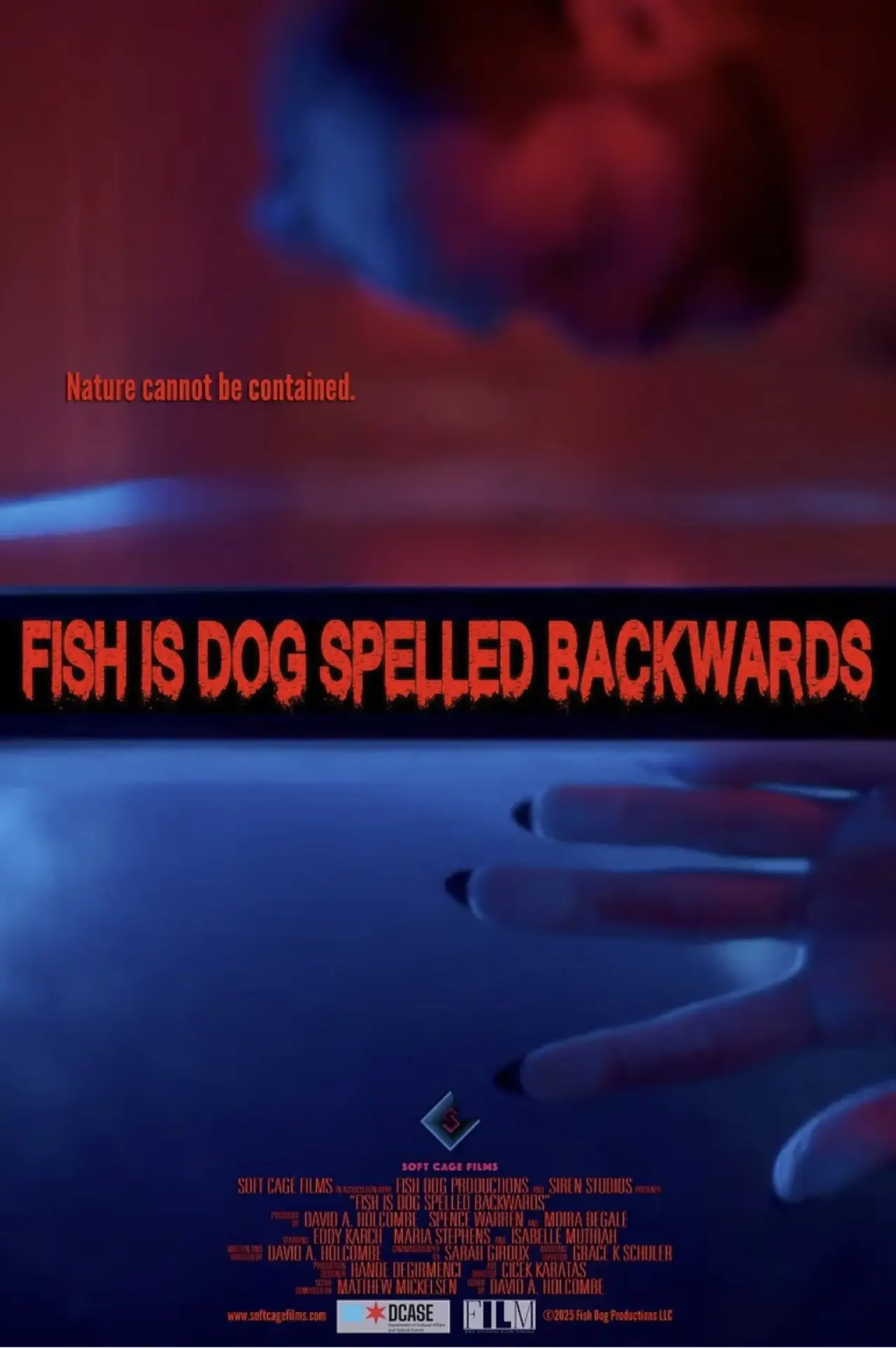 Movie poster "Fish Is Dog Spelled Backwards"
