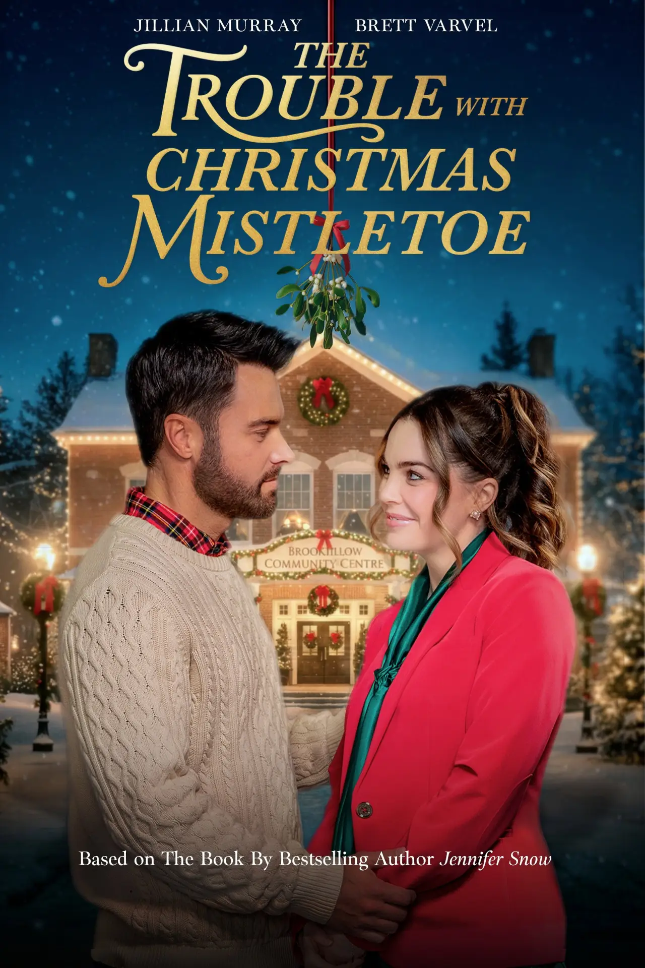Movie poster "The Trouble With Mistletoe"