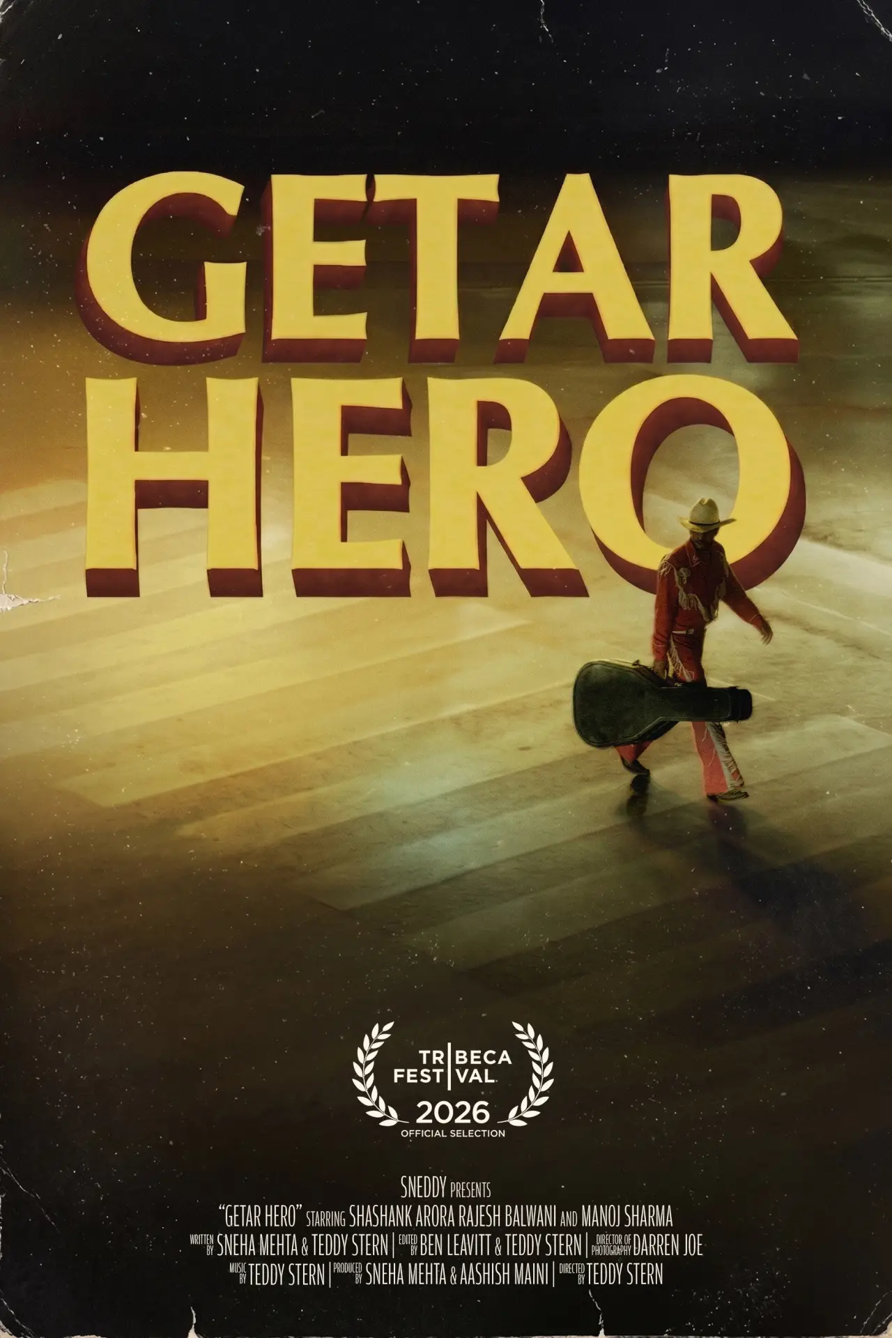 Movie poster "Getar Hero"