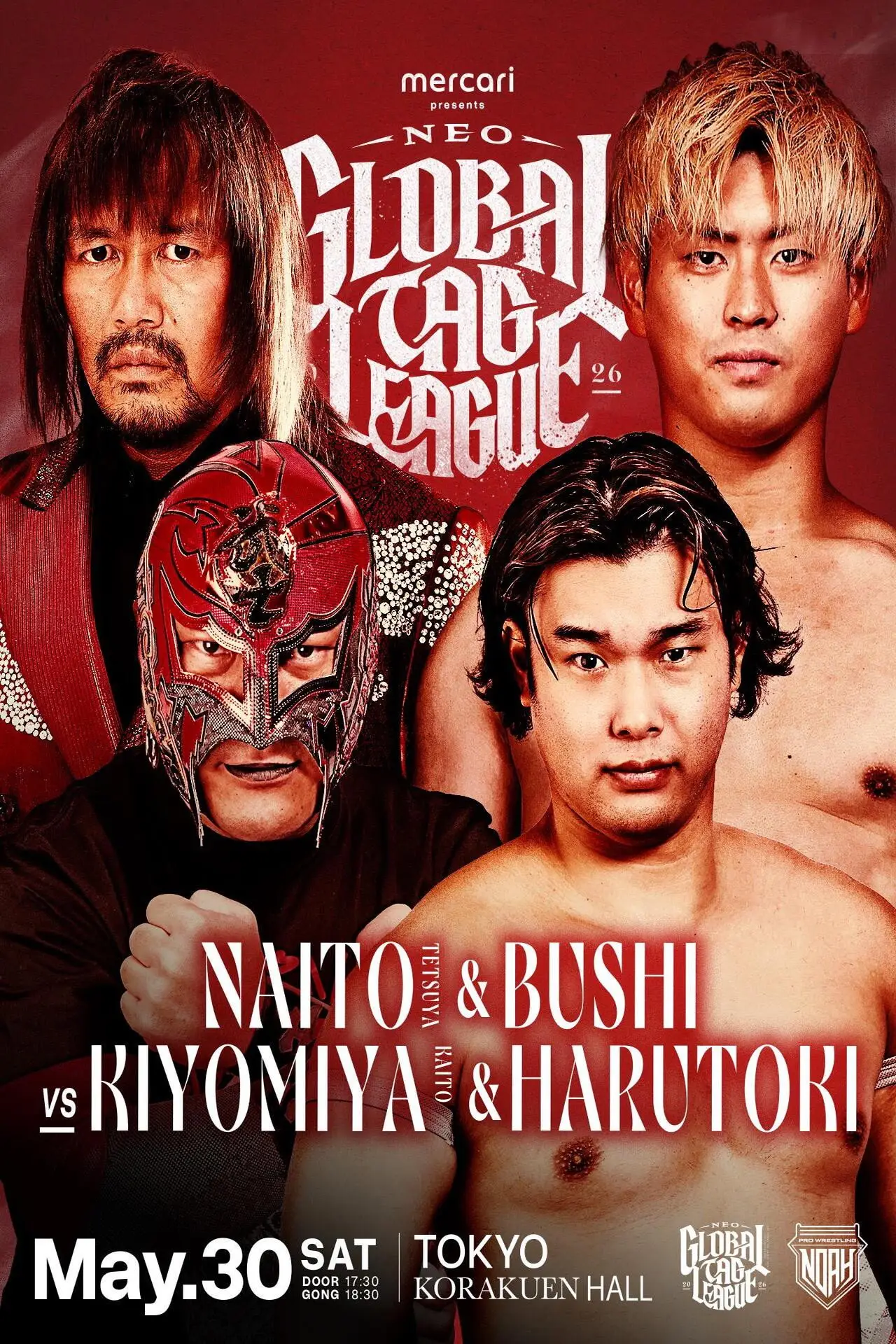 Movie poster "NOAH Neo Global Tag League 2026 ~ Day 4"