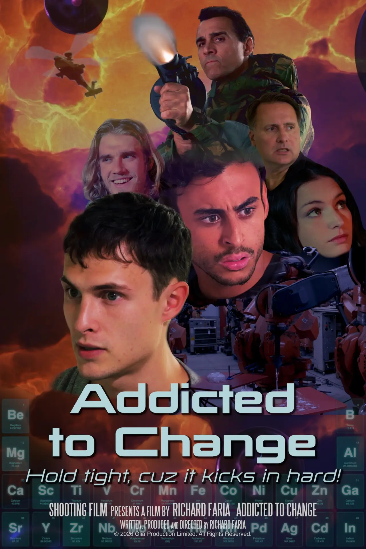 Movie poster "Addicted to Change"