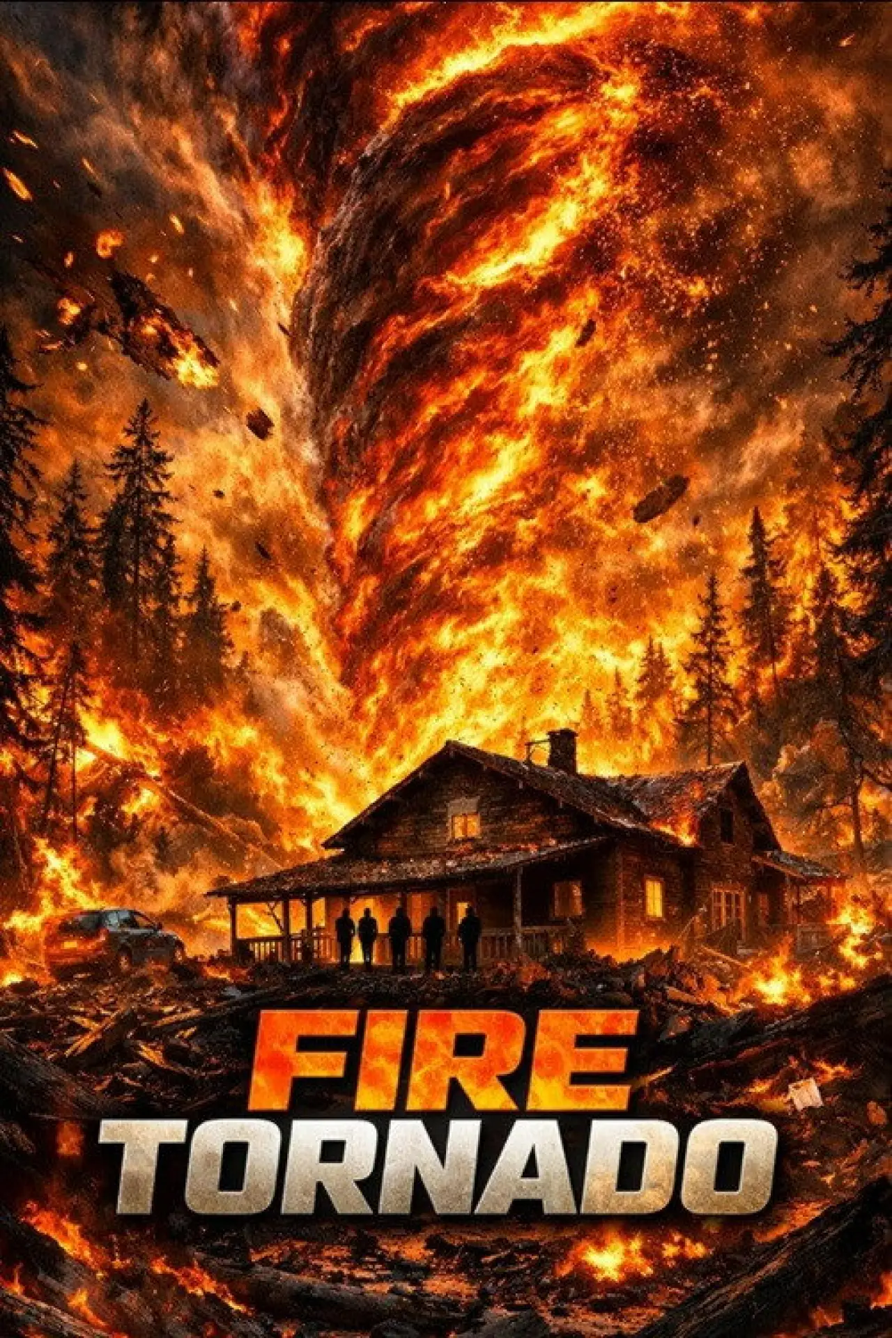 Movie poster "Fire Tornado"