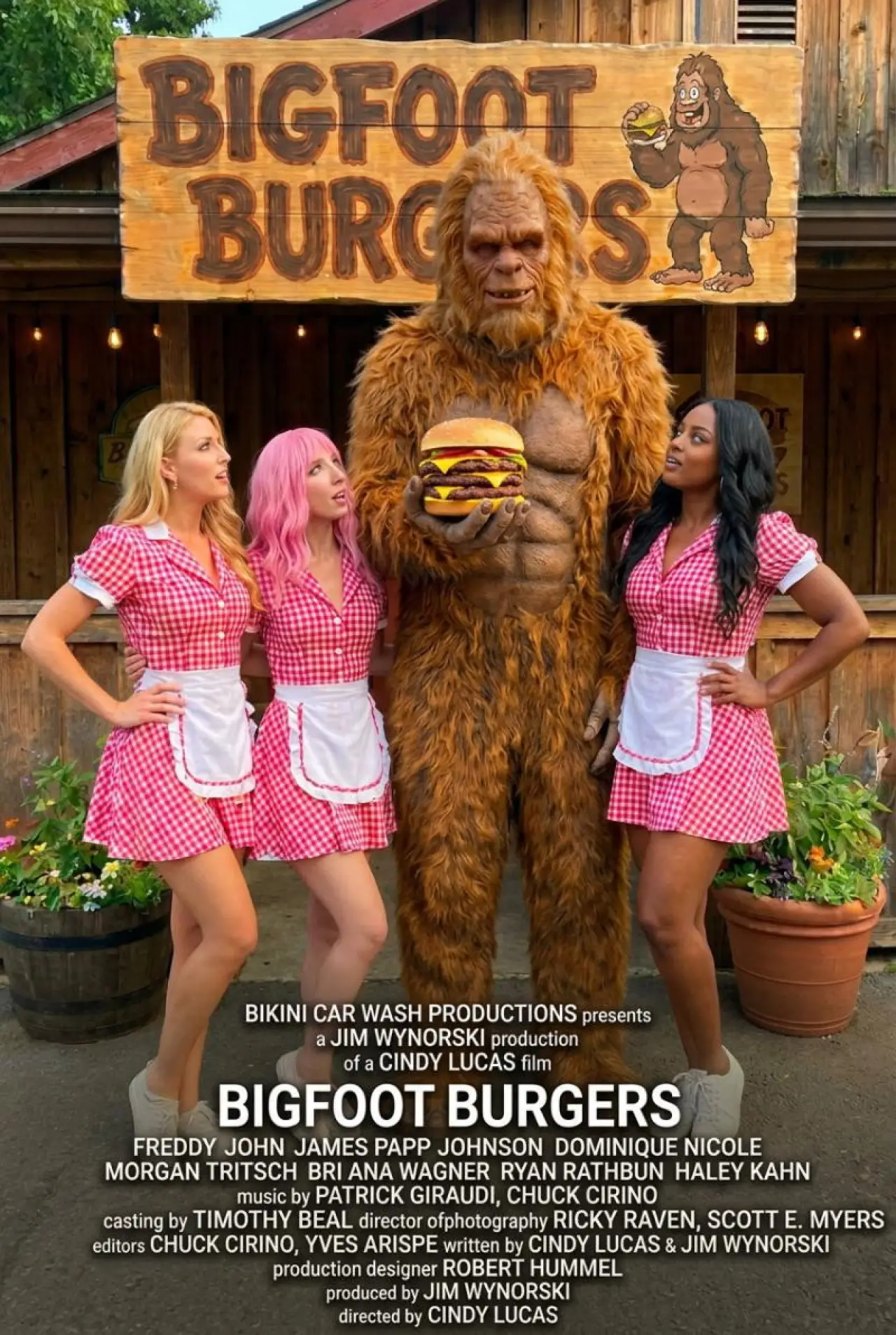 Movie poster "Big Foot Burgers"