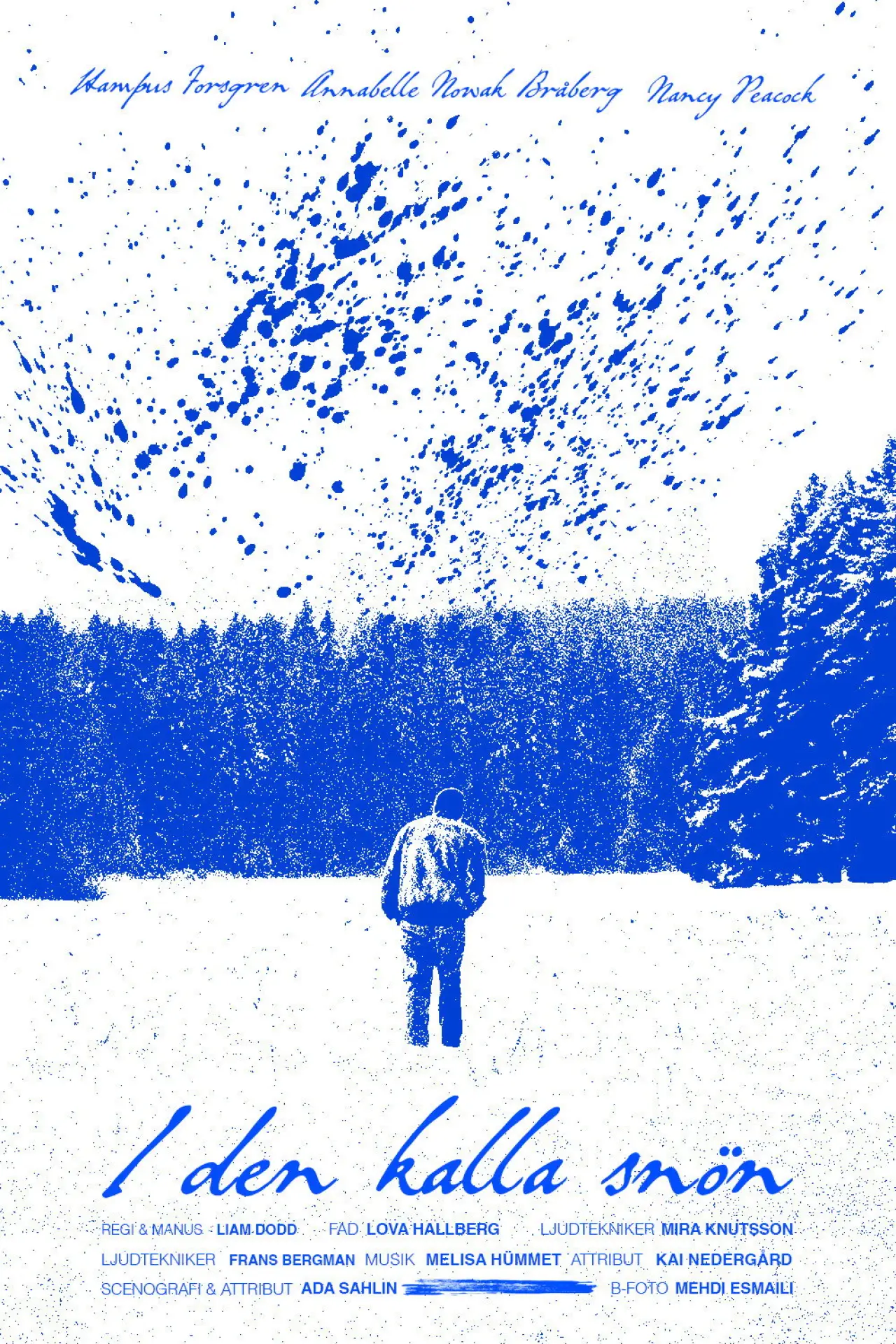 Movie poster "I den kalla snön"
