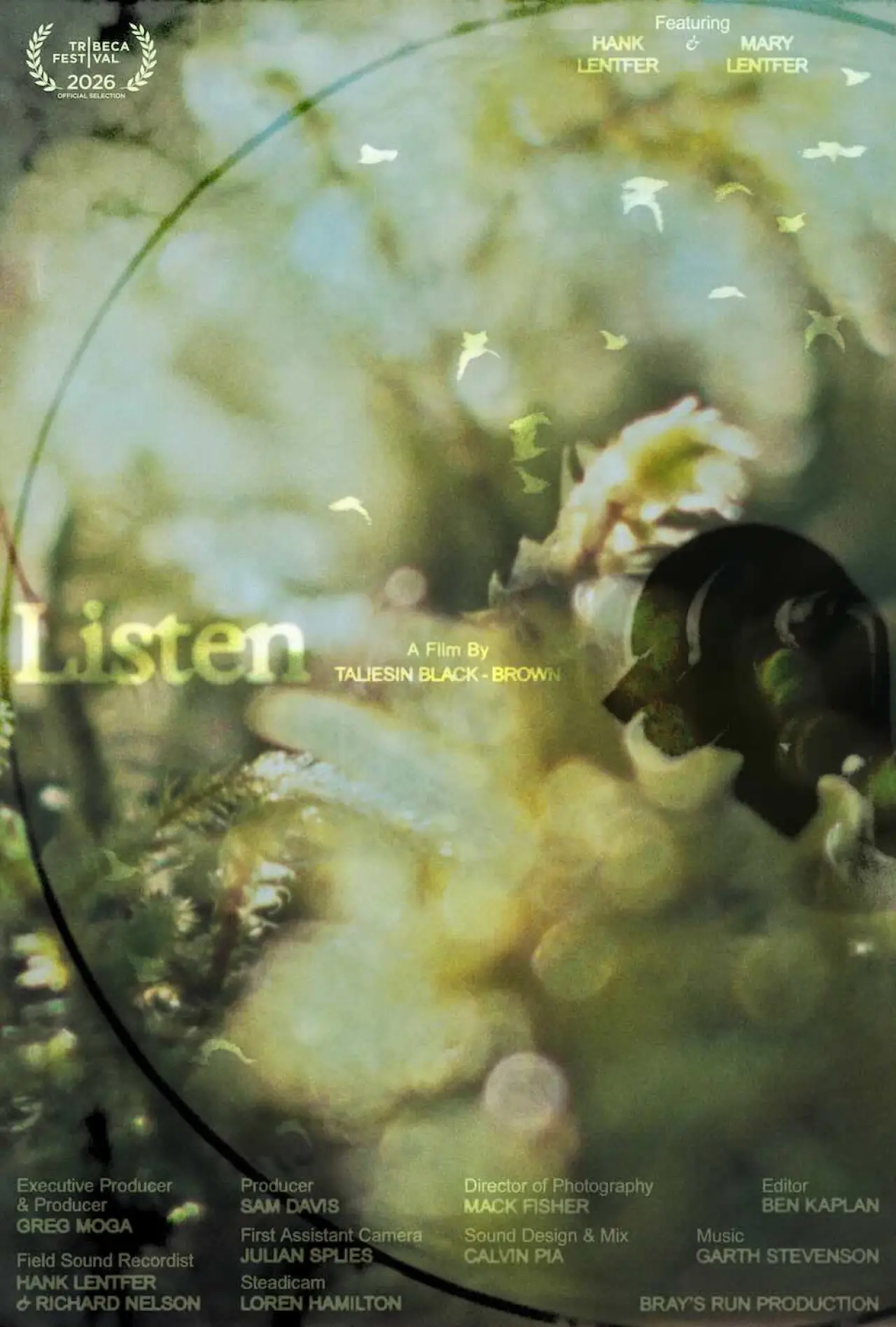 Movie poster "Listen"
