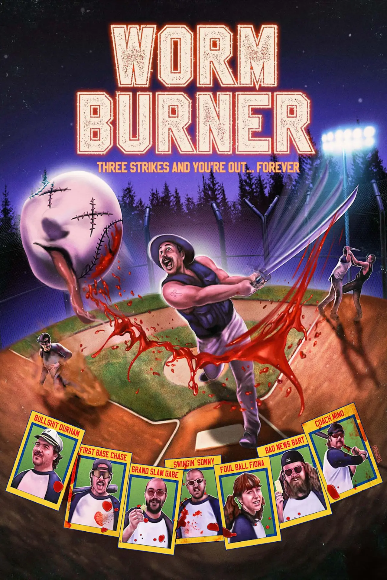 Movie poster "Worm Burner"