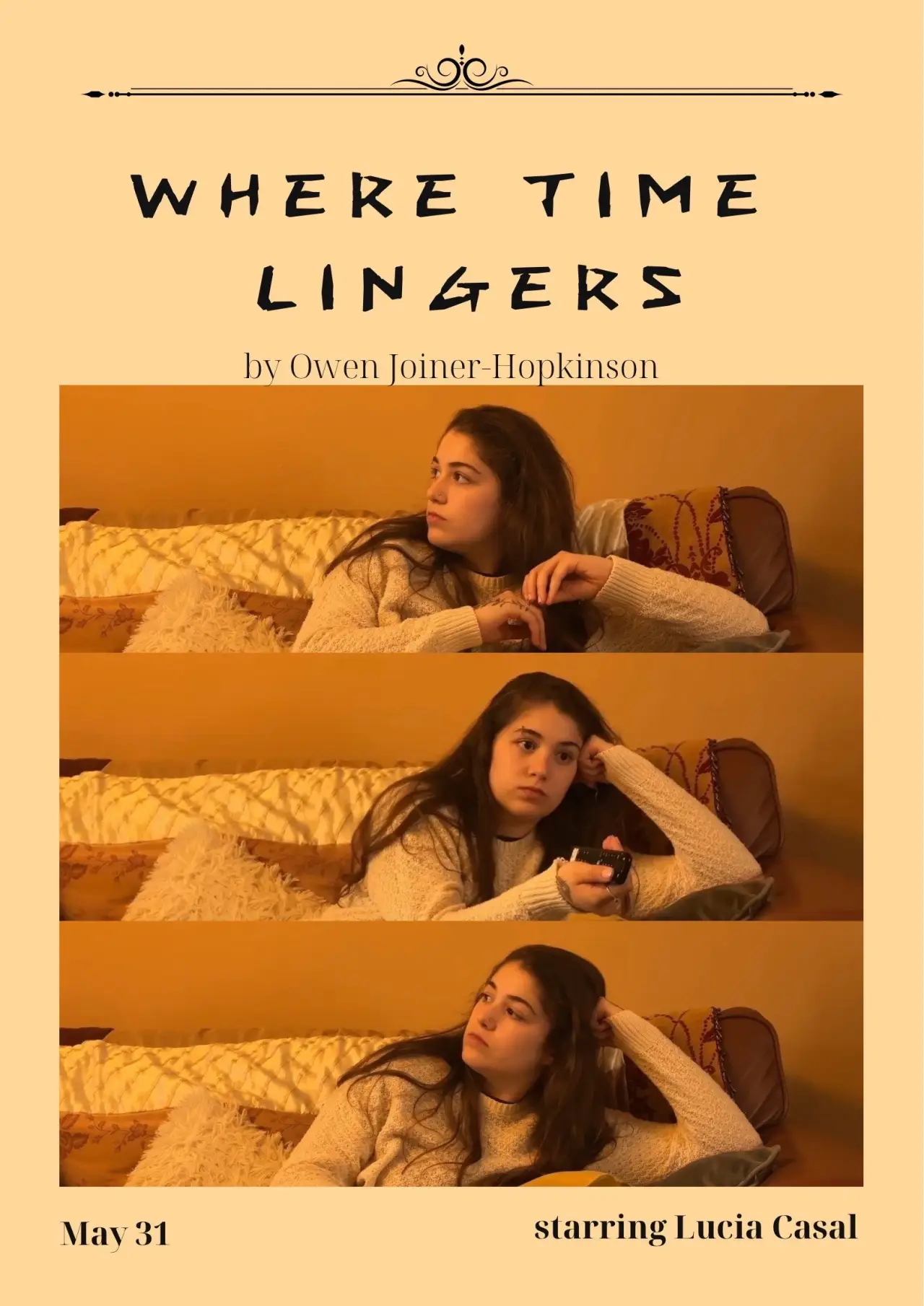 Movie poster "Where Time Lingers"
