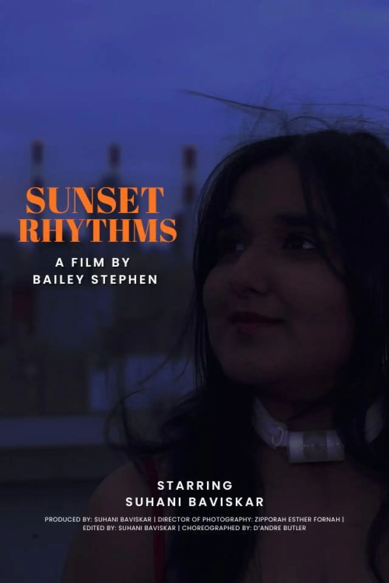 Movie poster "Sunset Rhythms"