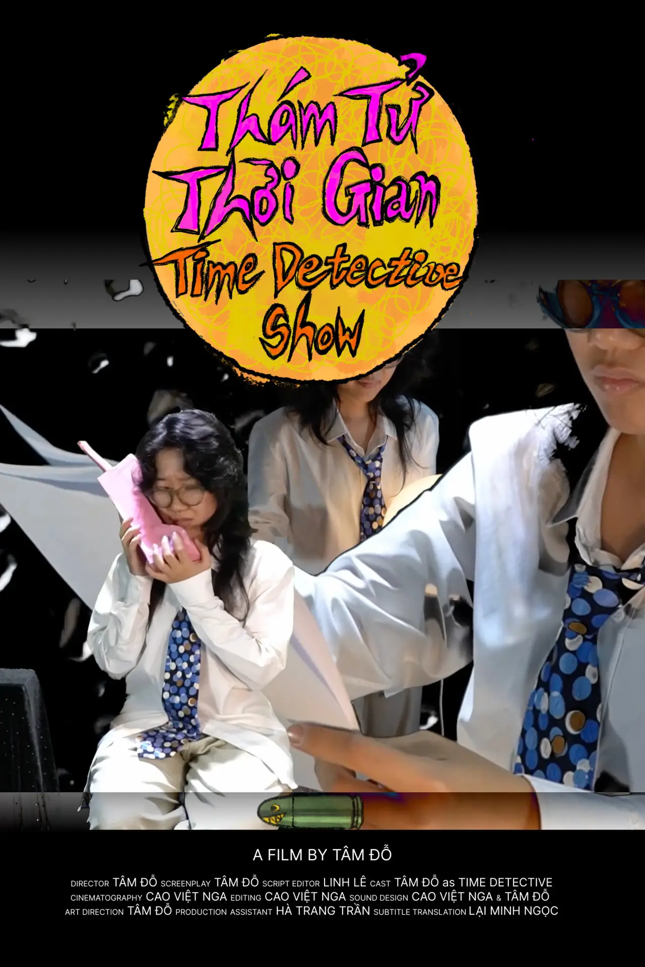 Movie poster "Time Detective Show. Episode 1: Girls Against Death"