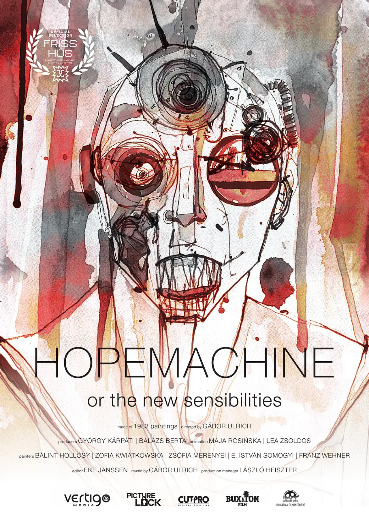 Movie poster "Hopemachine – Or the New Sensibilities"