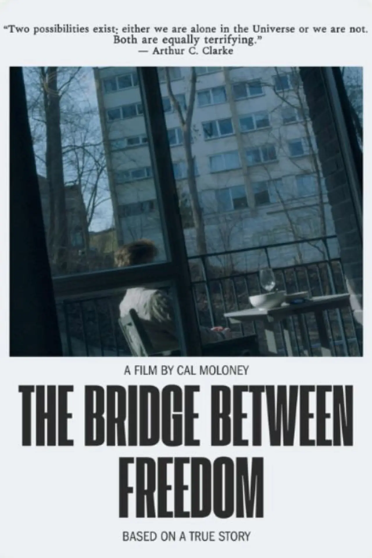 Movie poster "The Bridge Between Freedom"