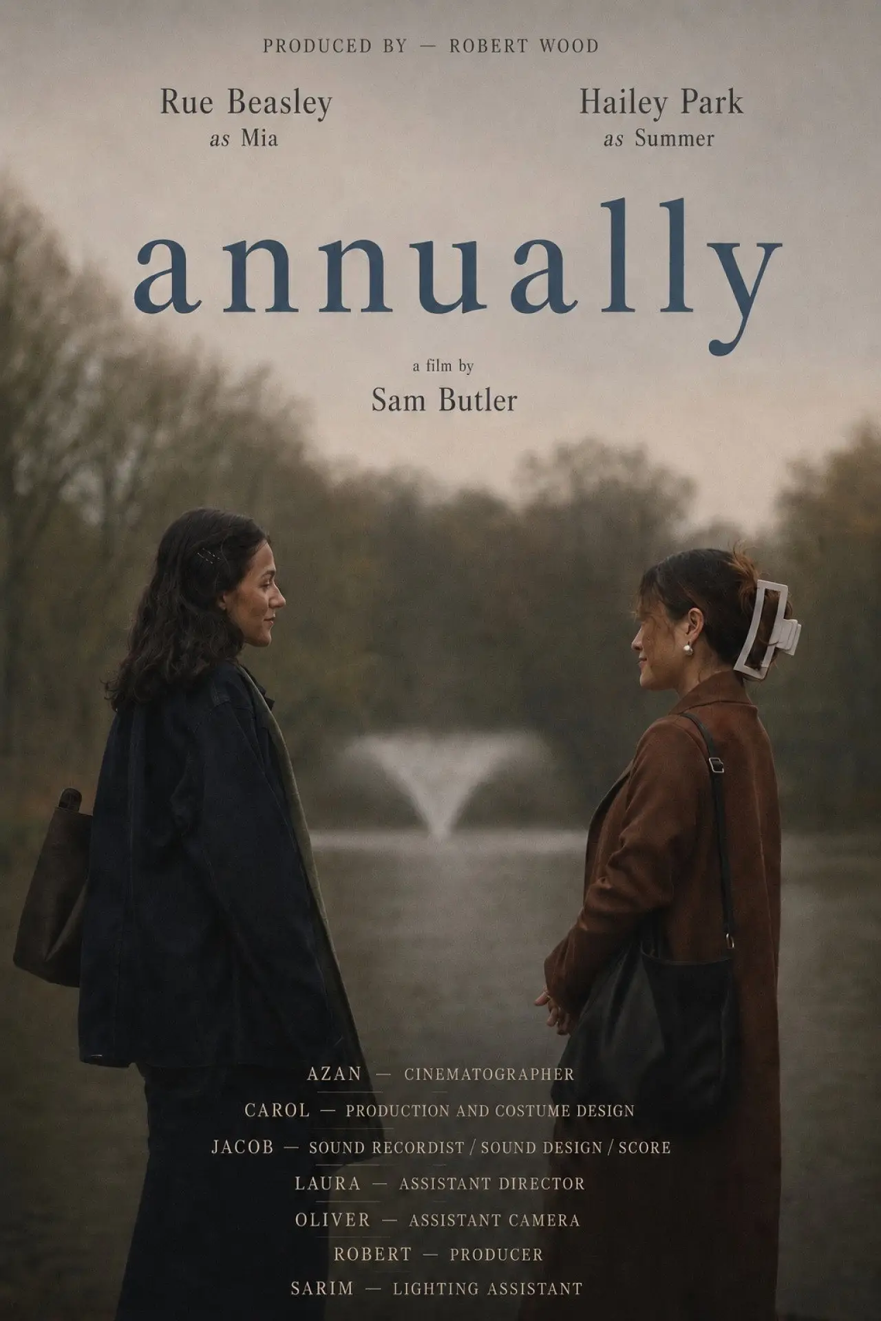 Movie poster "annually"