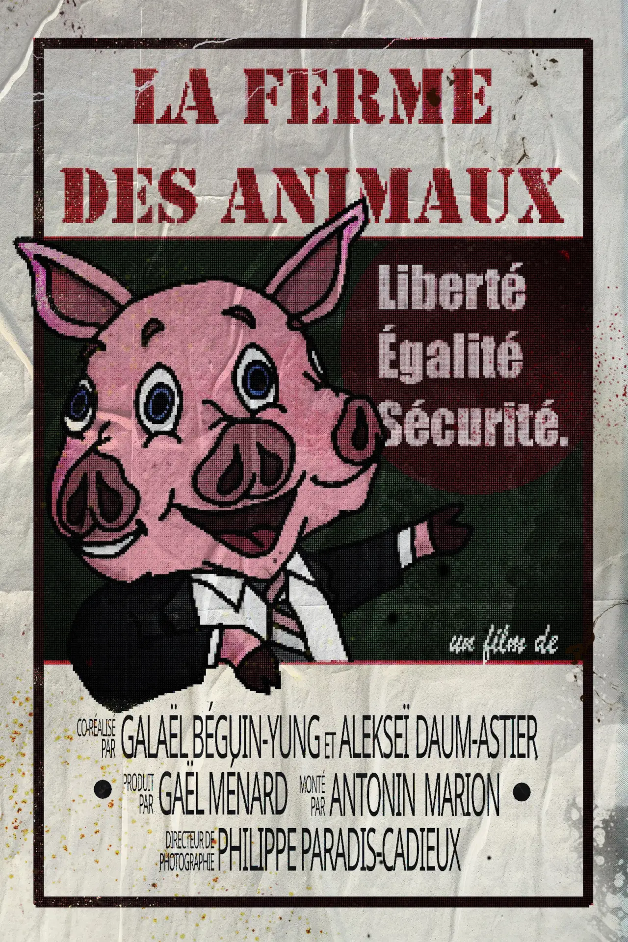 Movie poster "La ferme des animaux"