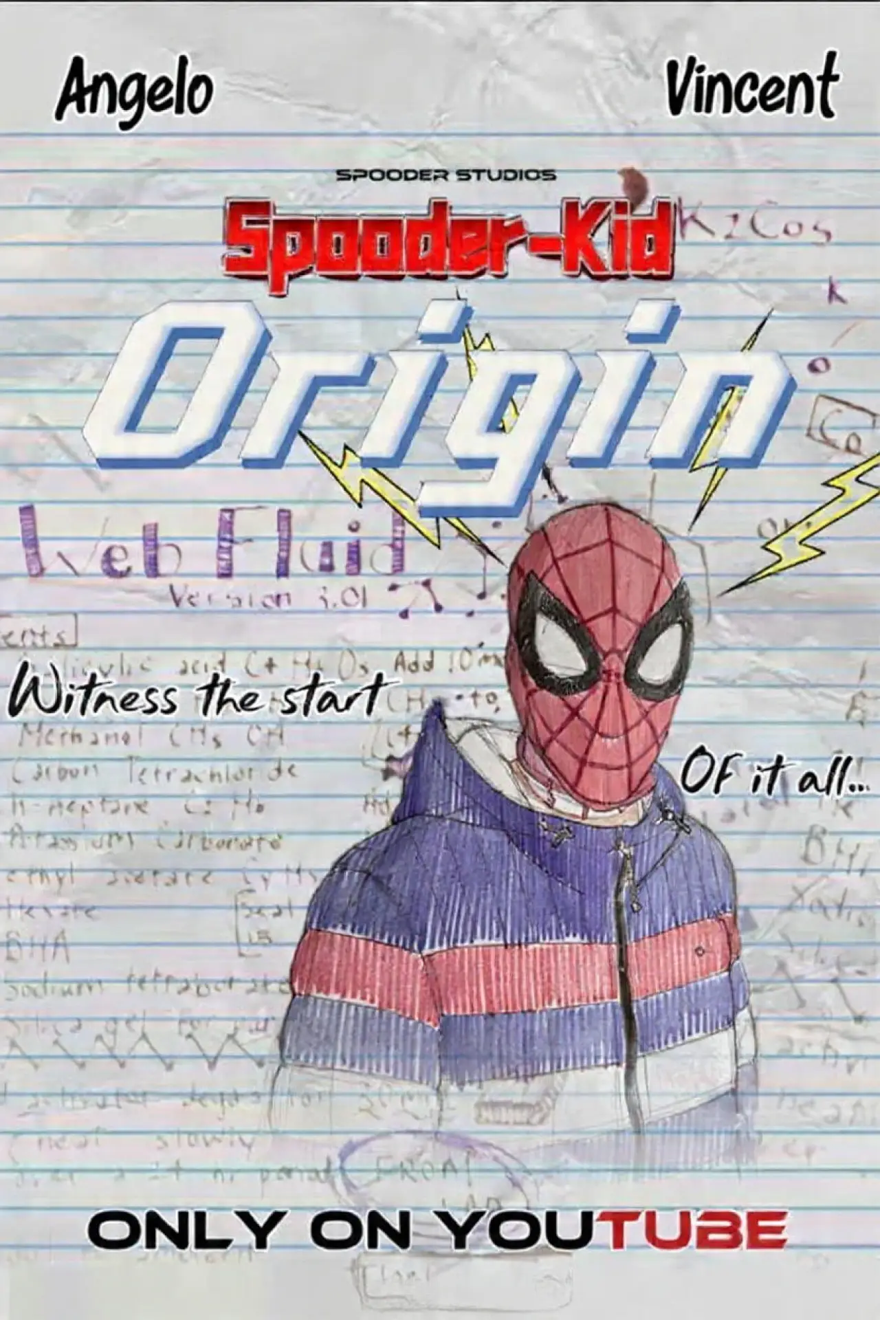 Movie poster "Spooder-Kid: Origin"