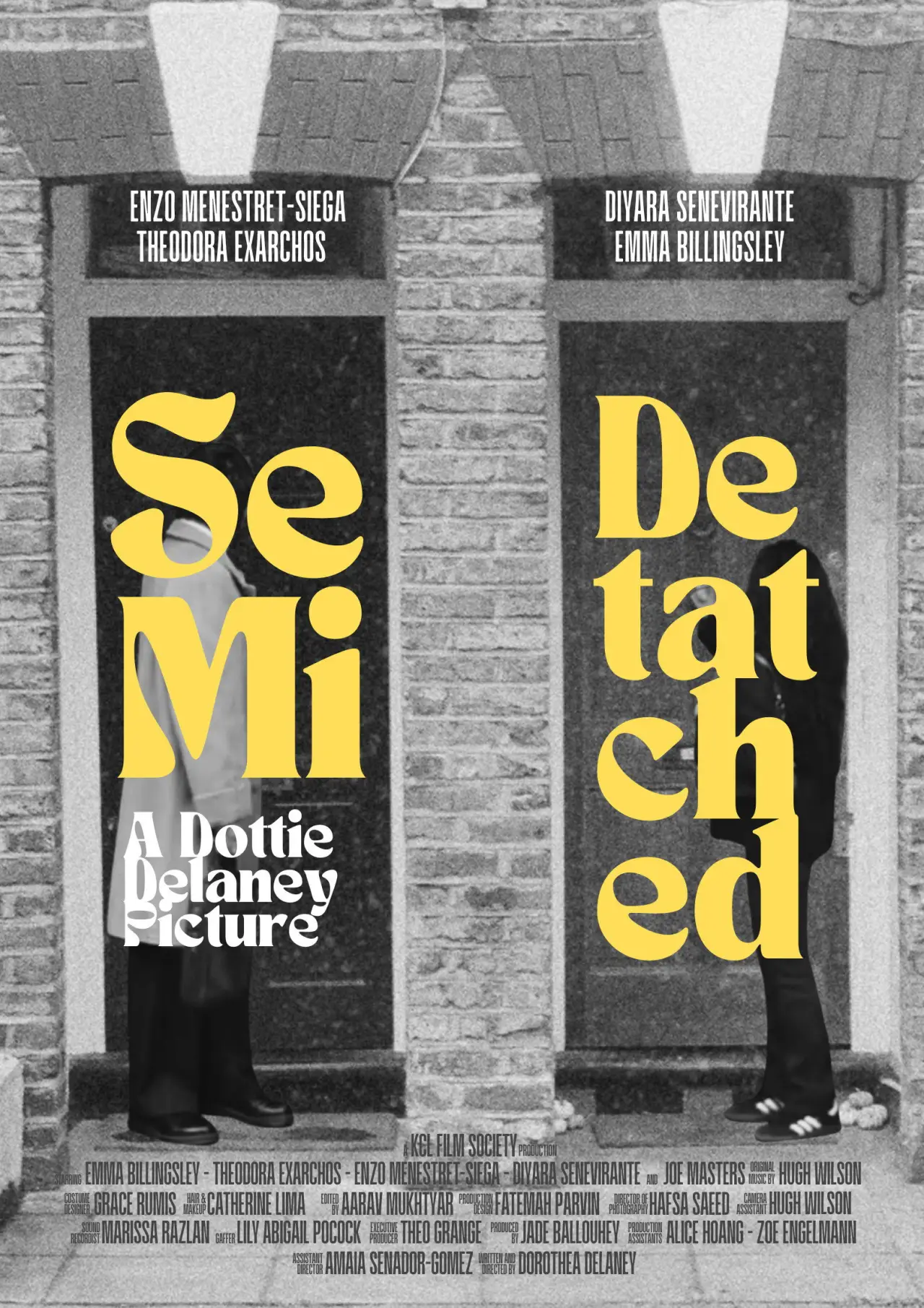 Movie poster "Semi-Detached"