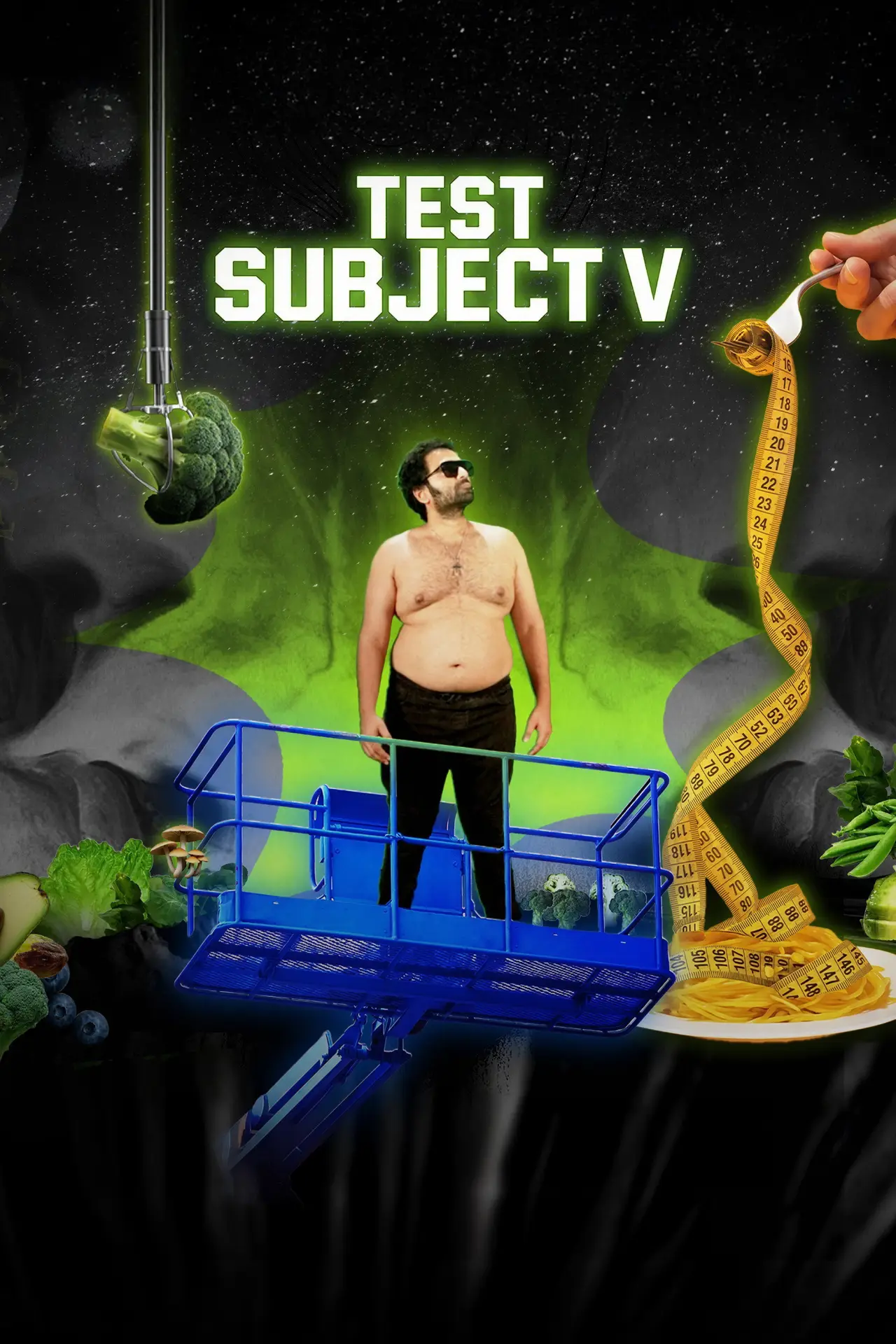 Movie poster "Test Subject V"