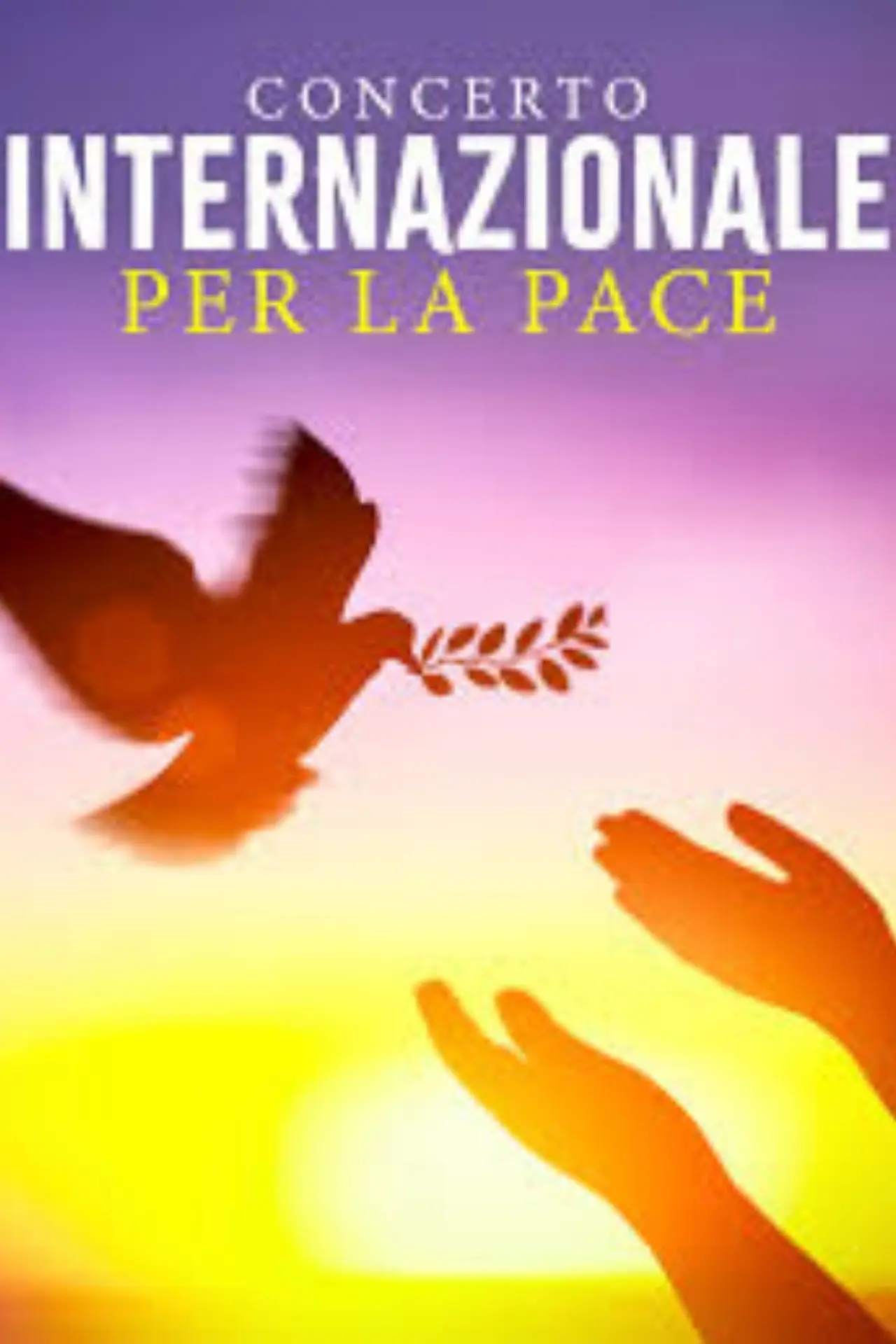 Movie poster "Concerto Internazionale per la Pace"