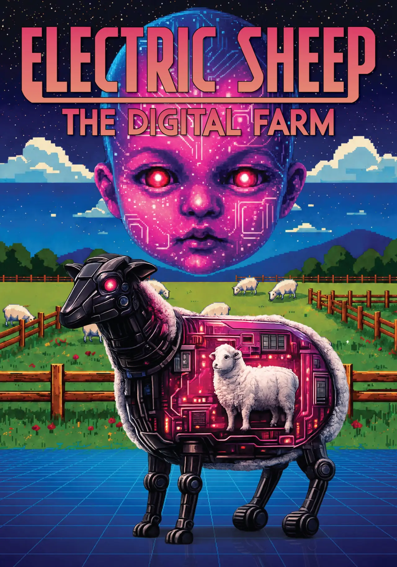 Movie poster "Electric Sheep"