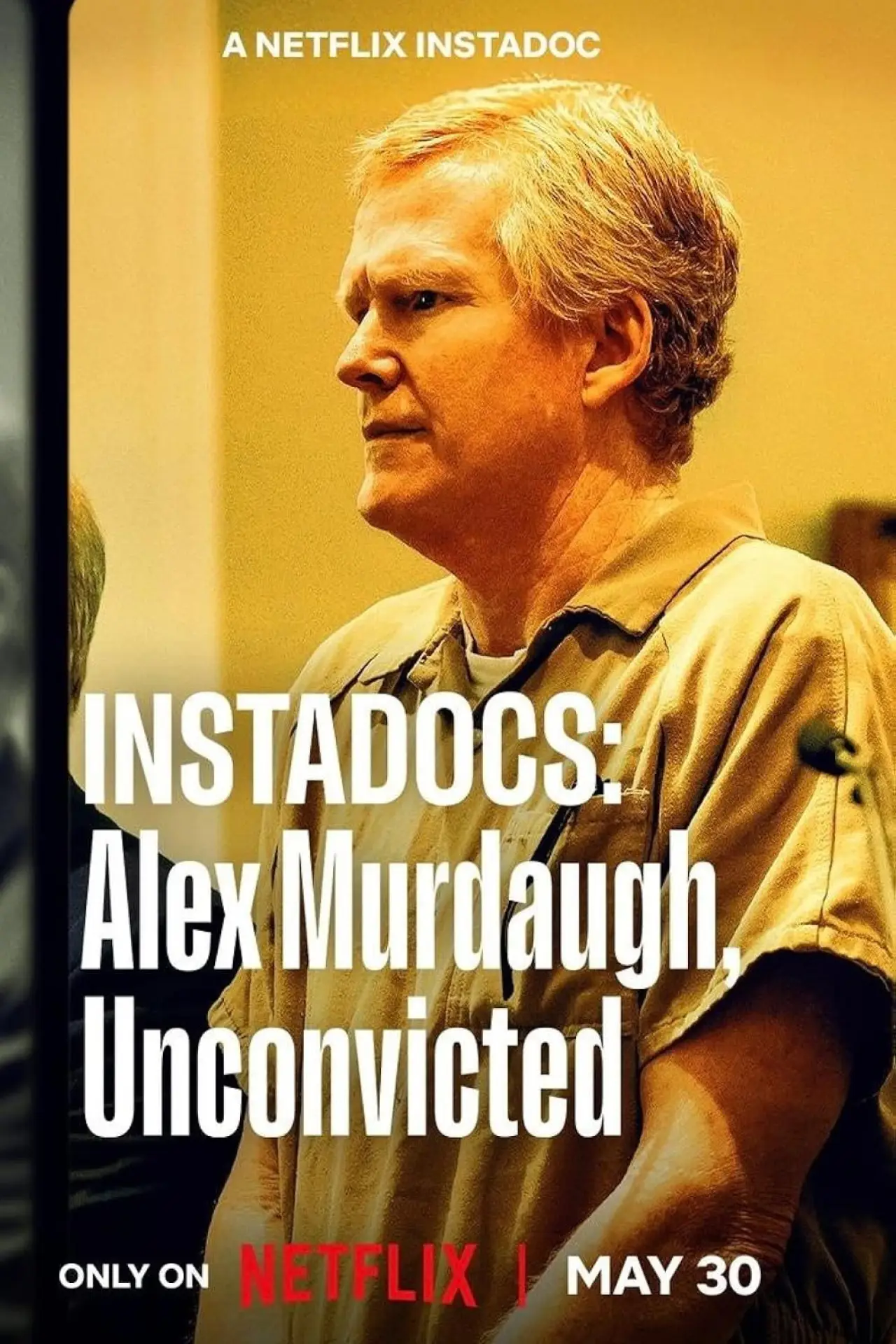 Movie poster "Instadocs: Alex Murdaugh, Unconvicted"