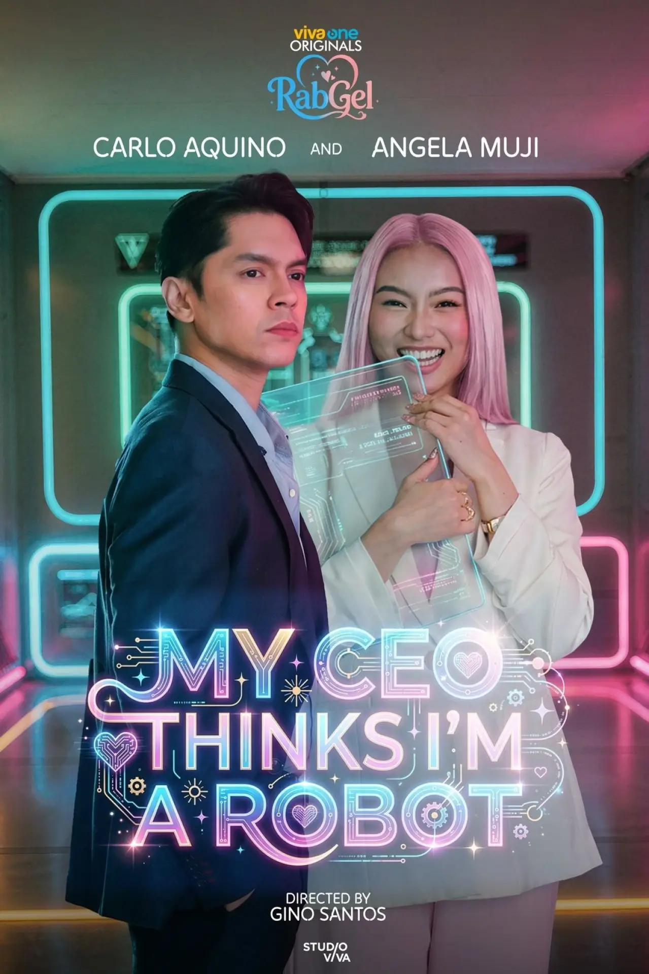 Movie poster "My CEO Thinks I’m a Robot"