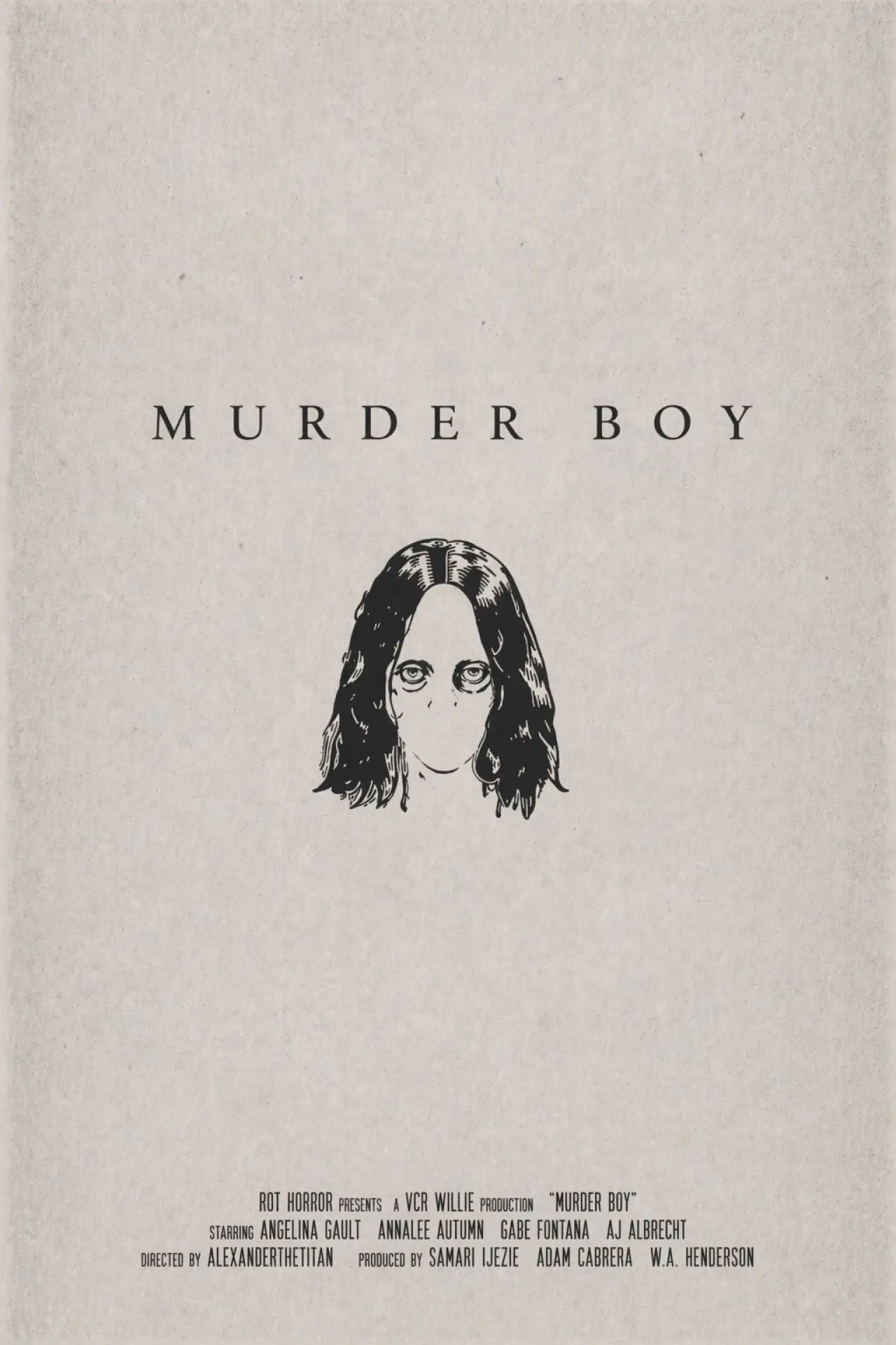 Movie poster "Murder Boy"