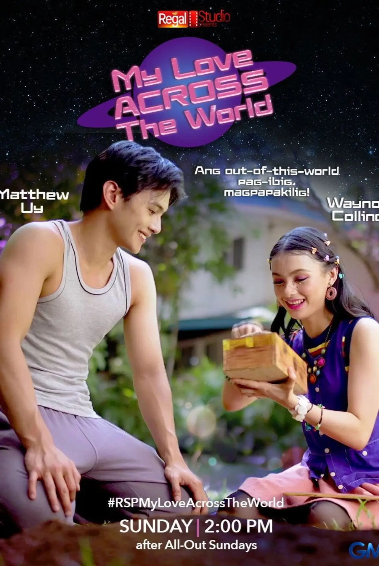 Movie poster "Regal Studio Presents: My Love Across The World"