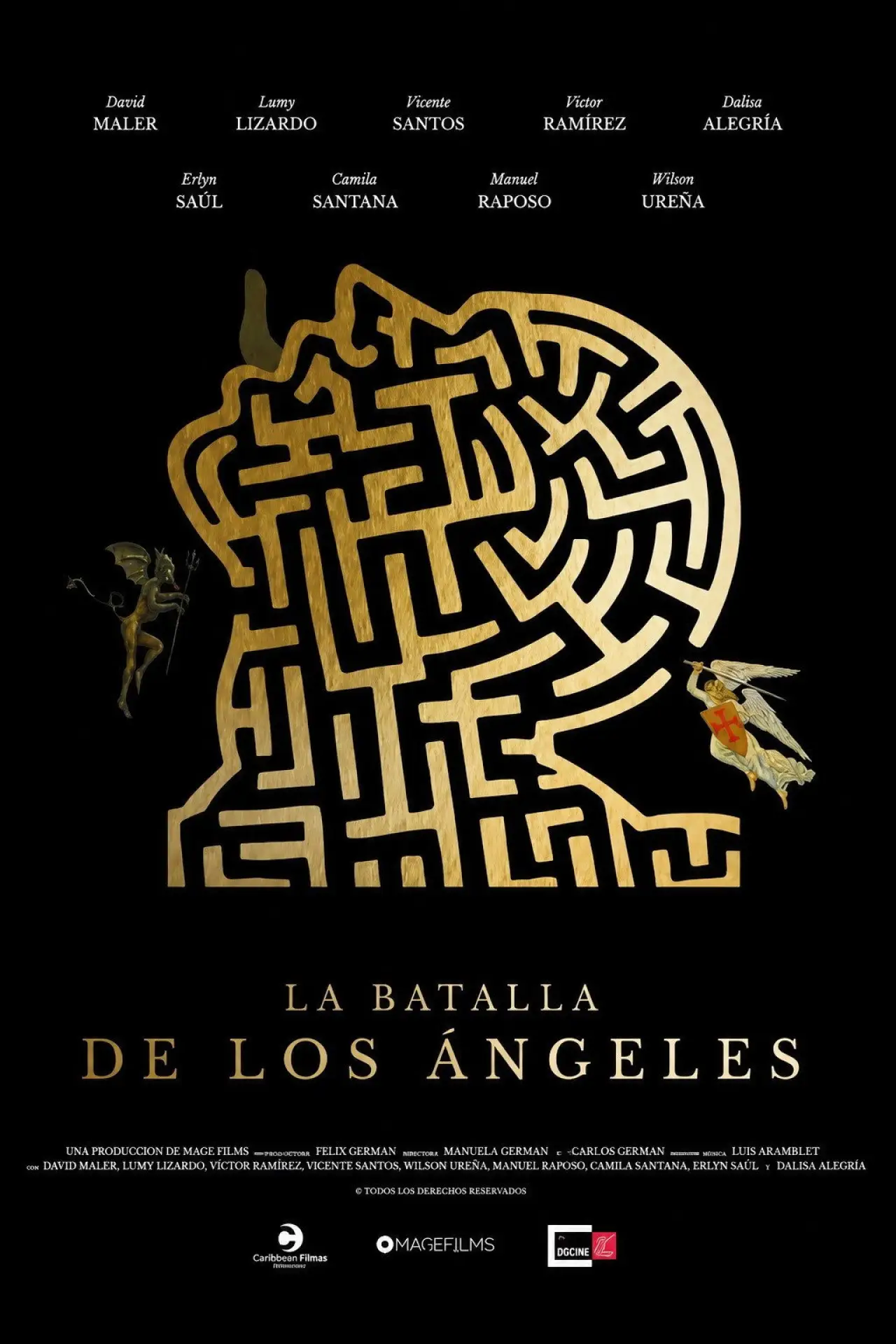 Movie poster "La Batalla de los Ángeles"