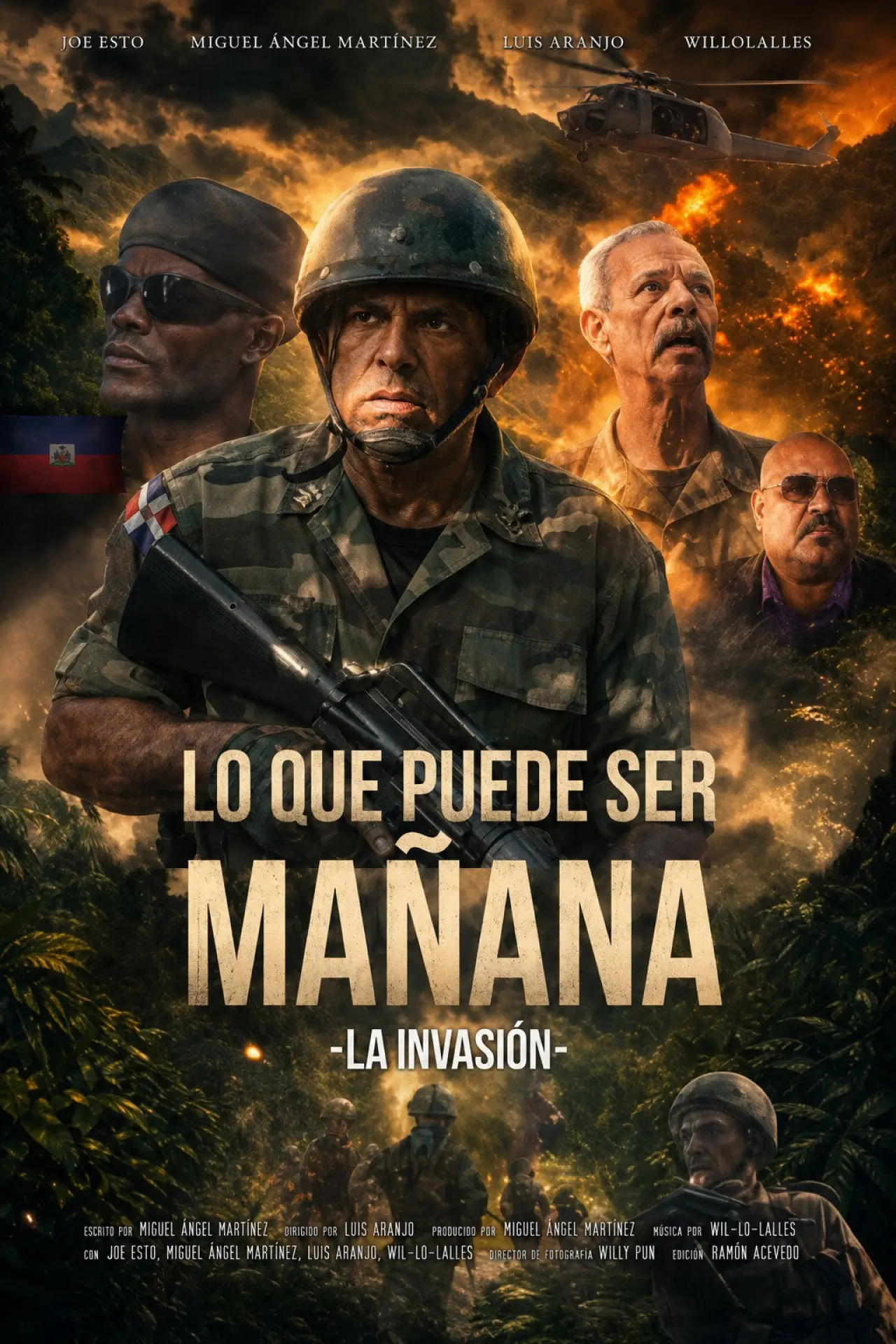 Movie poster "Lo Que Puede Ser Mañana: La Invasión"