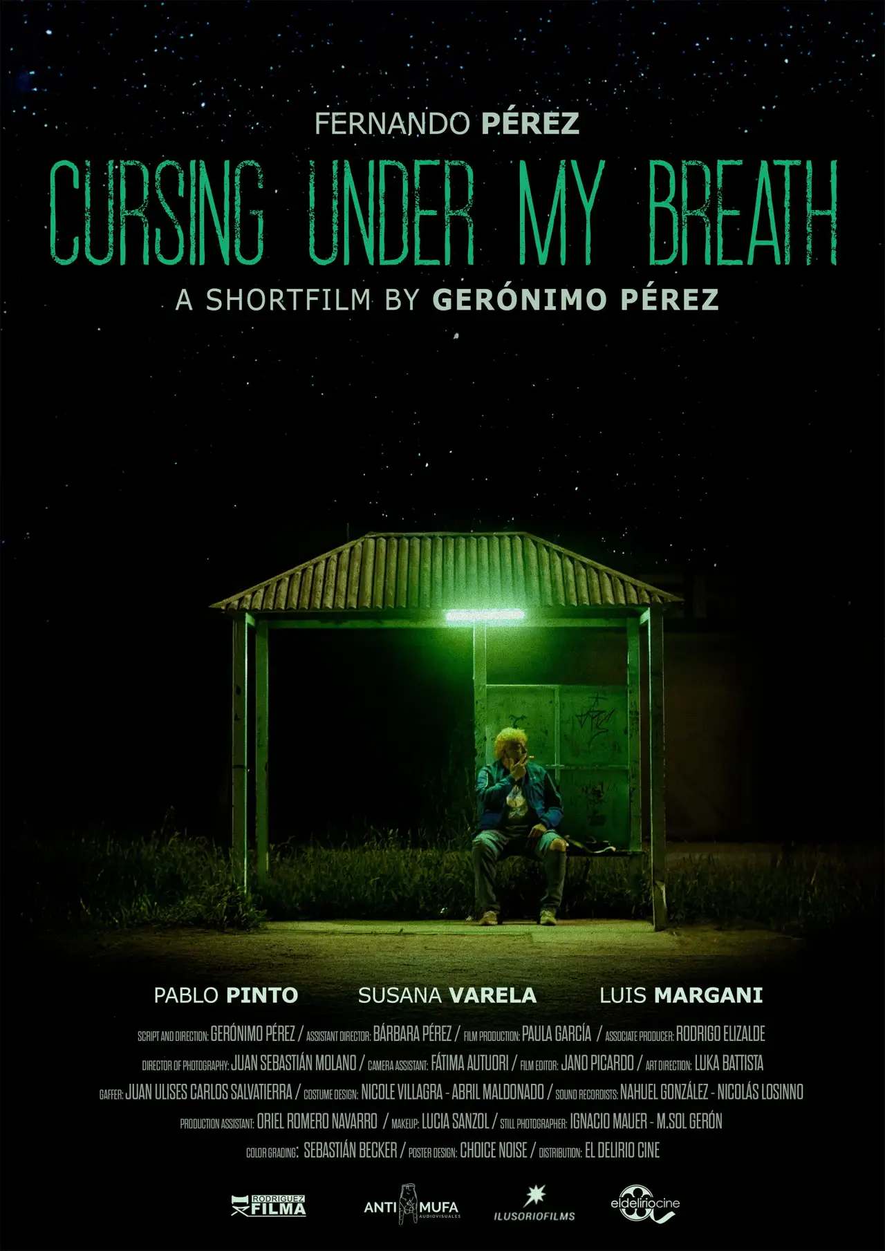 Movie poster "Maldigo en voz baja"