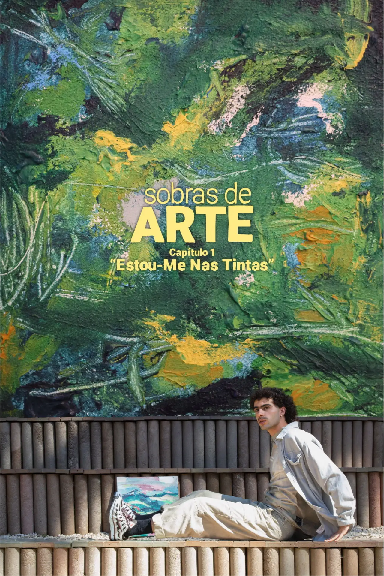 Movie poster "Sobras de Arte: Estou-Me Nas Tintas"