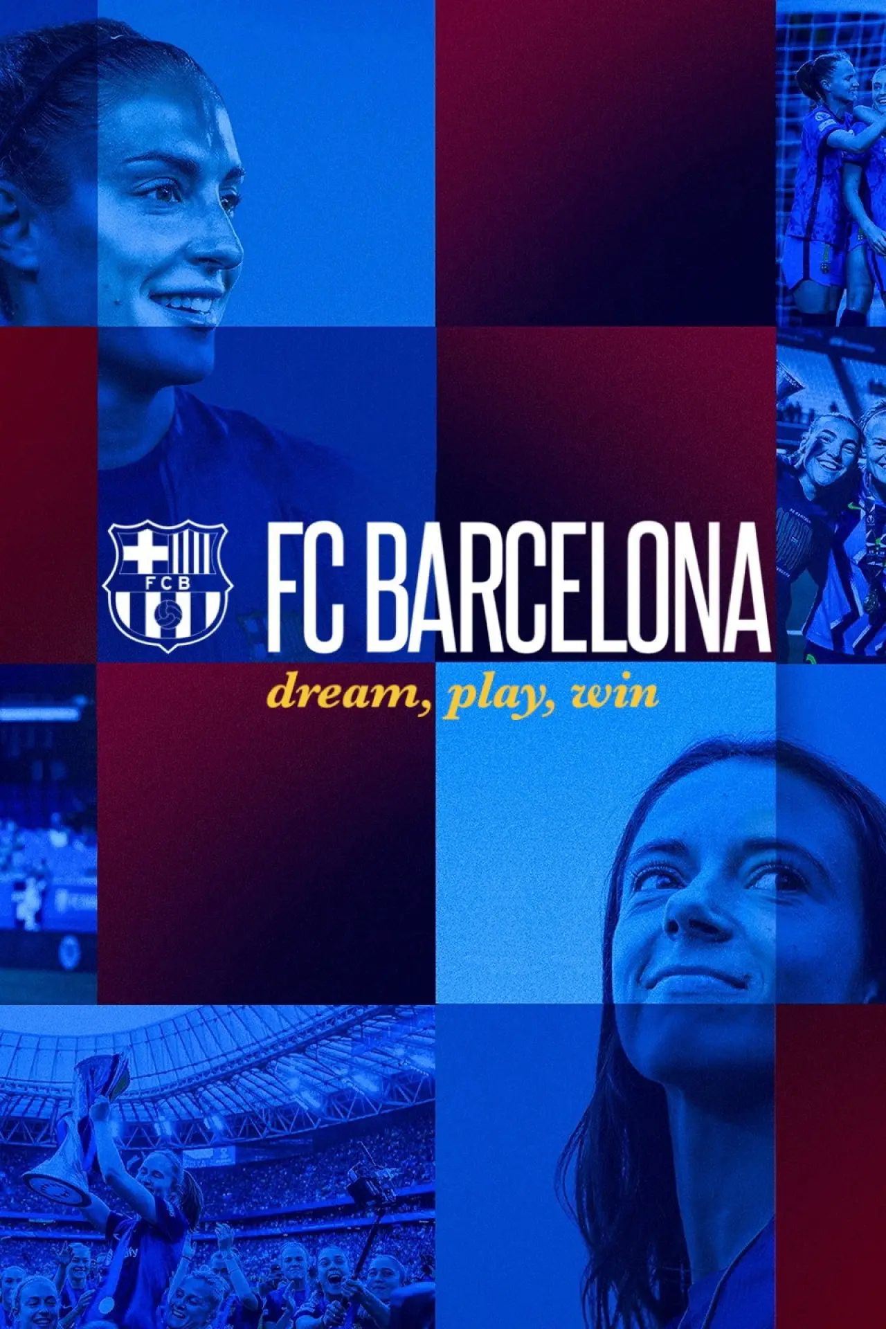 Movie poster "FC Barcelona: Dream, Play, Win"