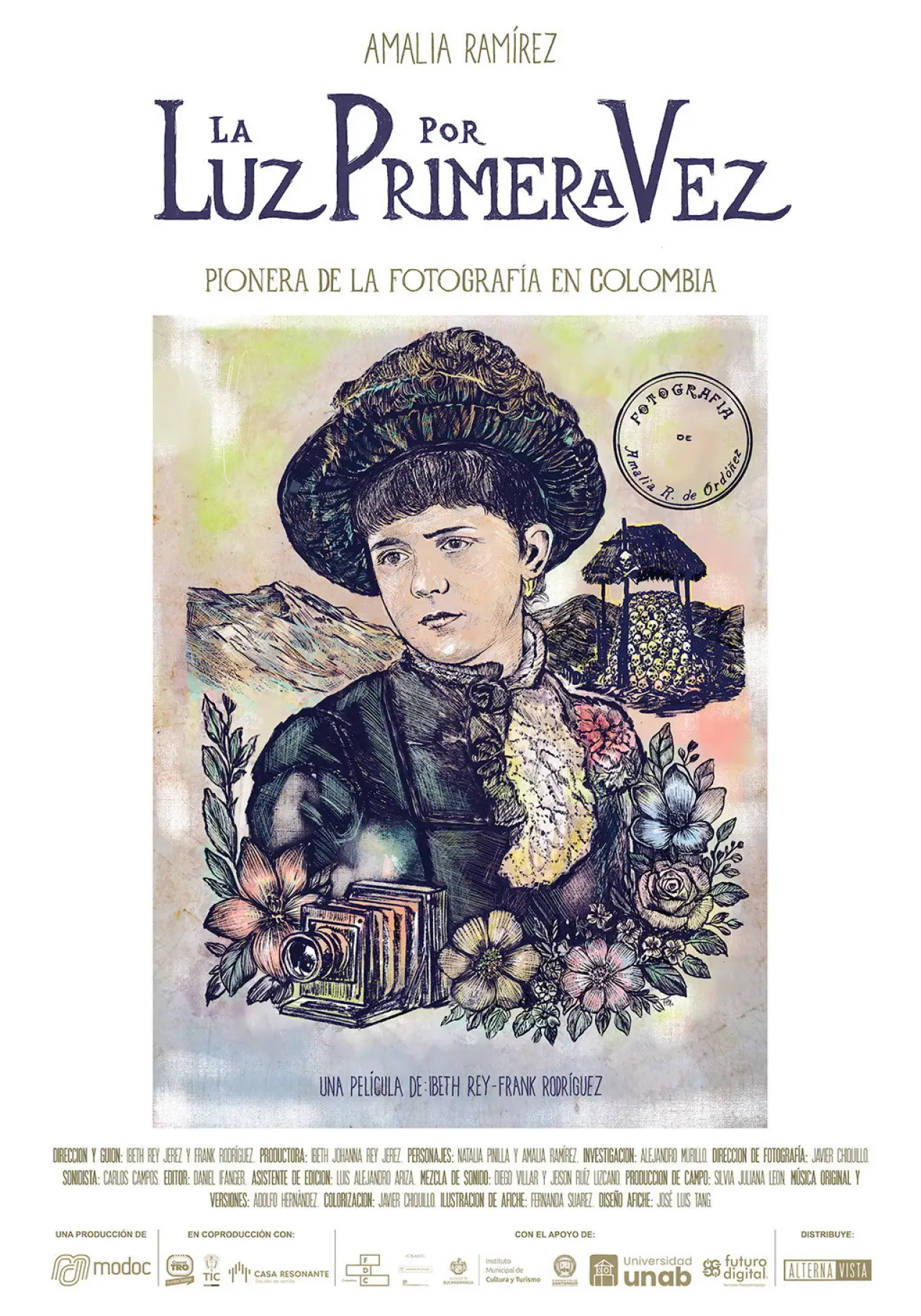 Movie poster "La Luz por Primera Vez"