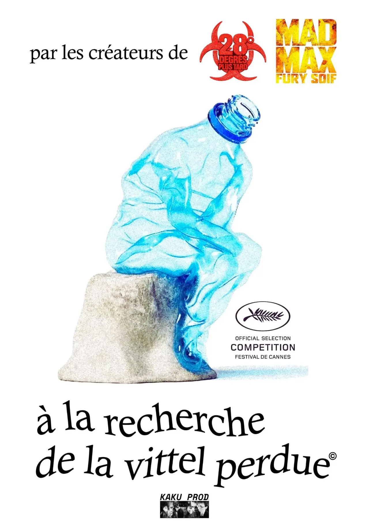 Movie poster "À LA RECHERCHE DE LA VITTEL PERDUE"