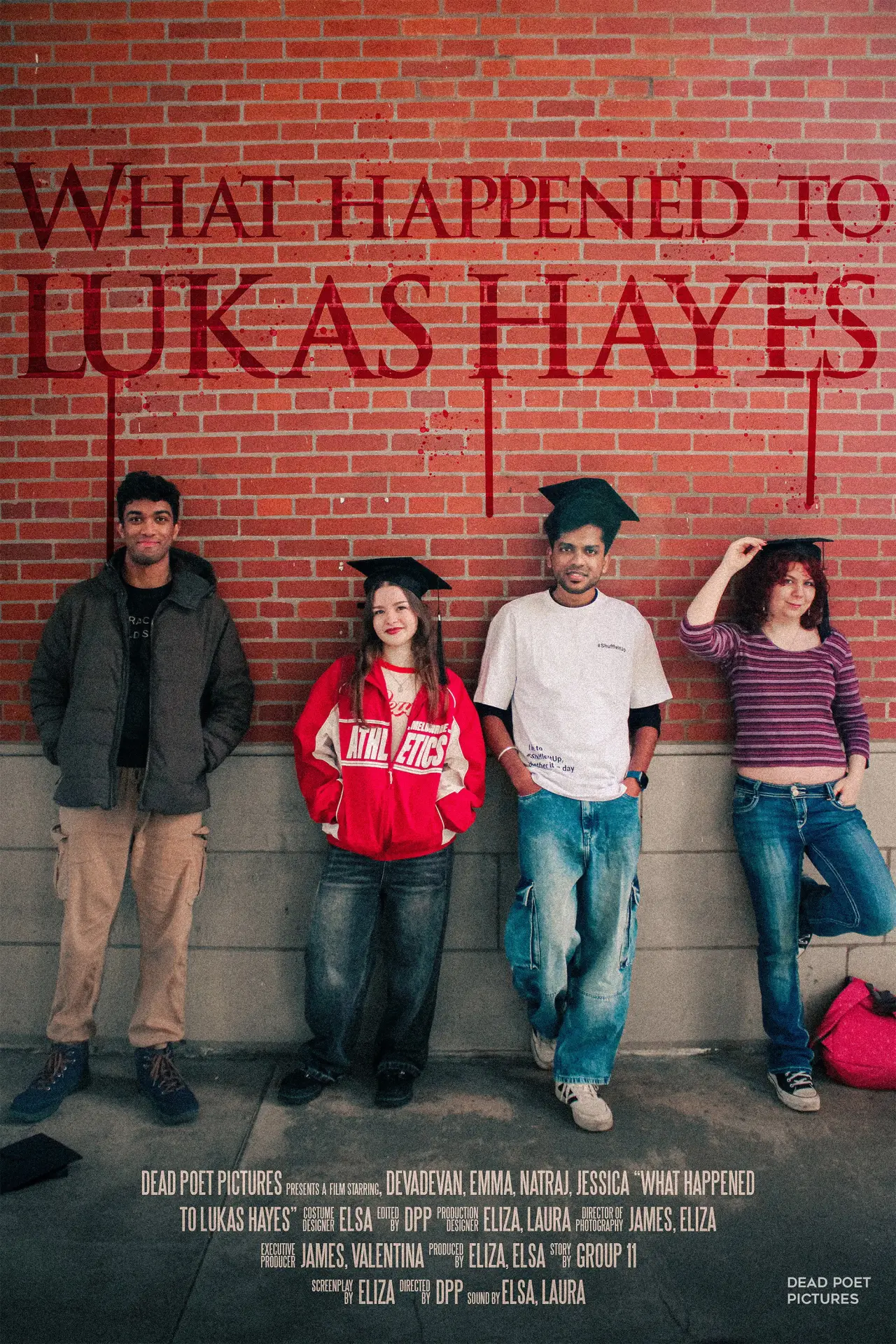 Movie poster "What Happened to Lukas Hayes"
