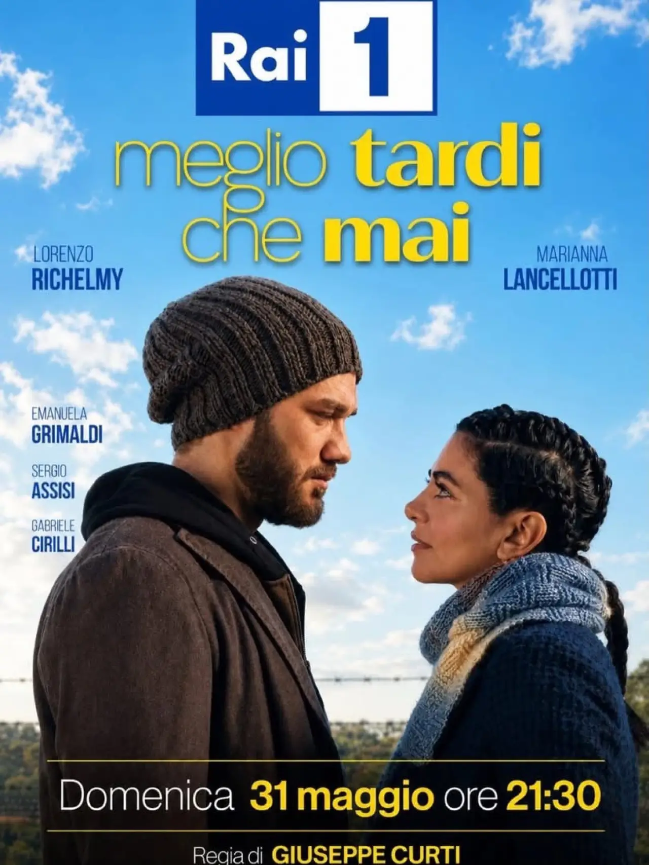 Movie poster "Meglio tardi che mai"