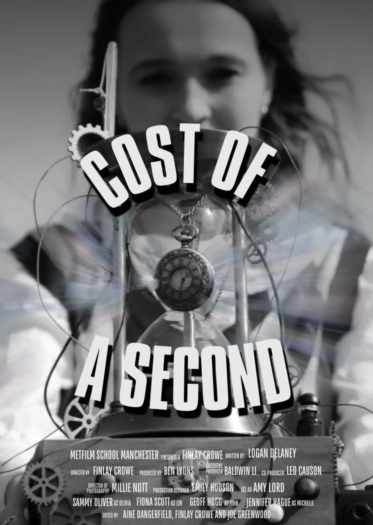 Movie poster "Cost of a Second"