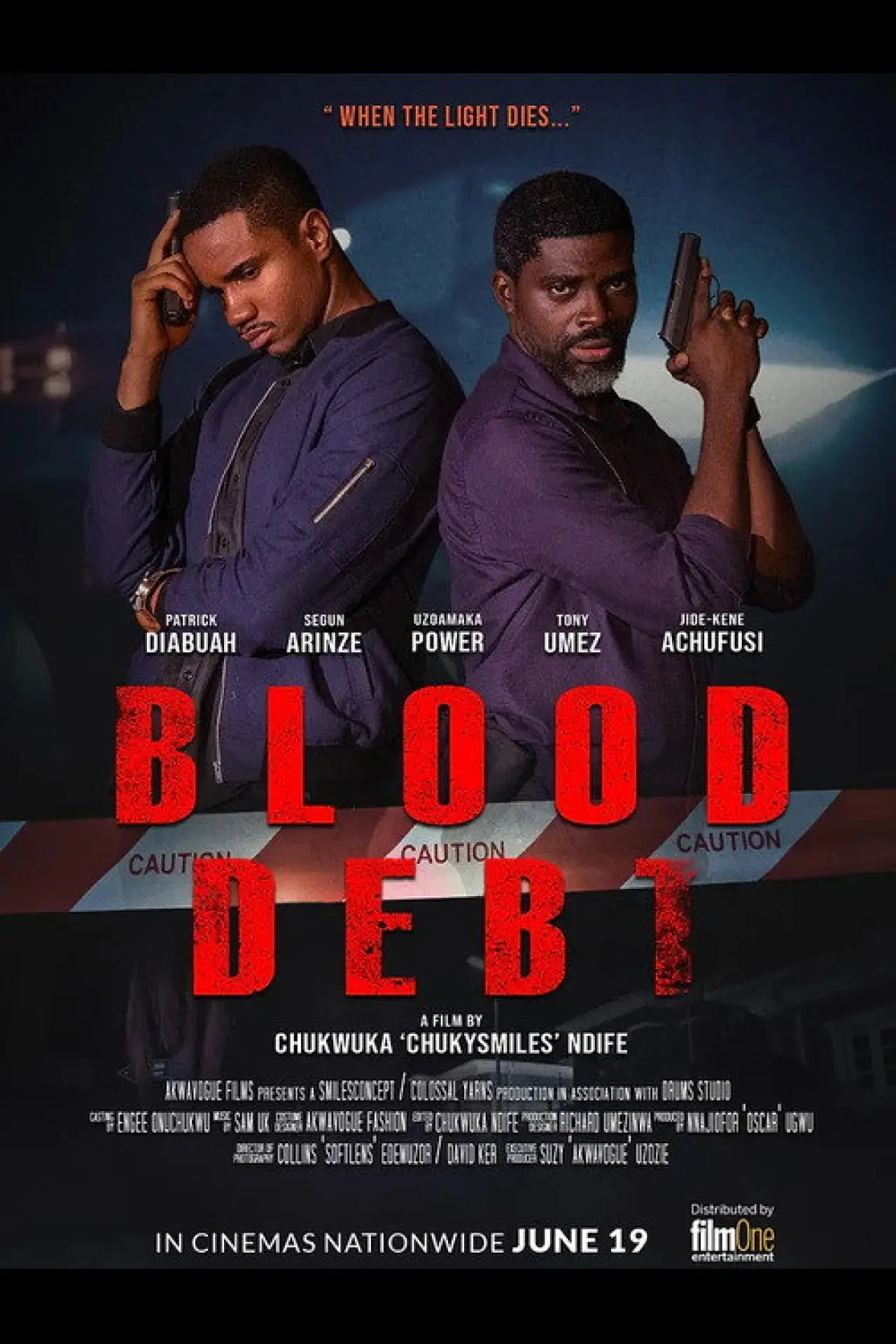 Movie poster "Blood Debt"