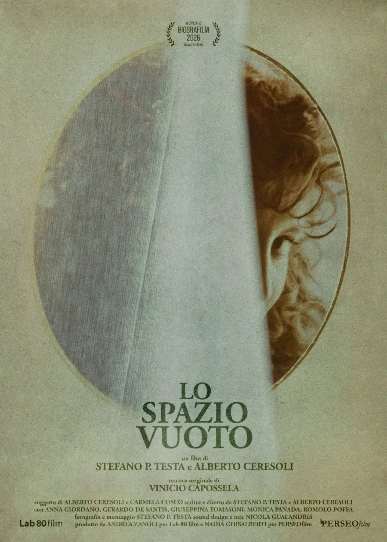 Movie poster "Lo Spazio Vuoto"
