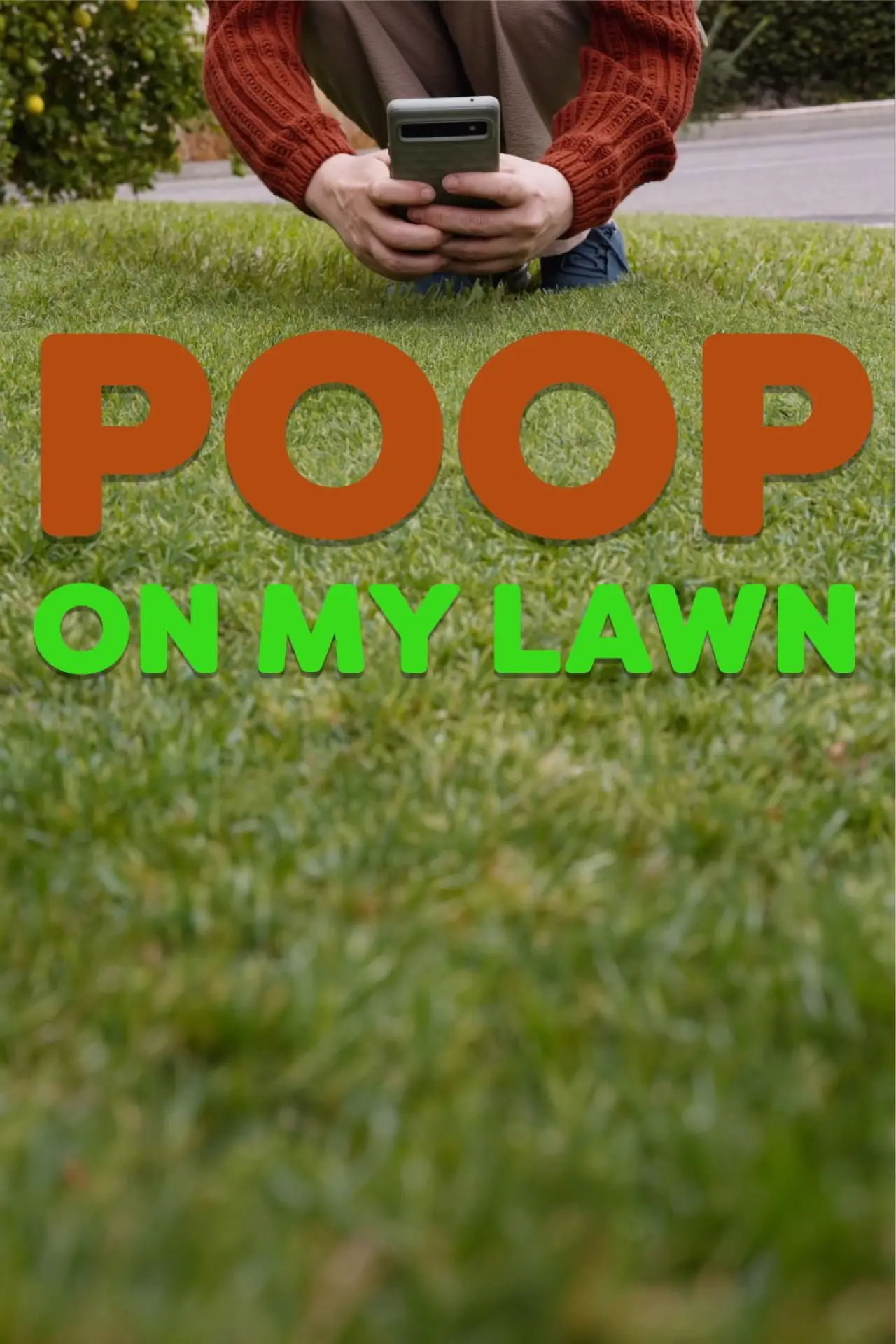 Movie poster "Poop On My Lawn"