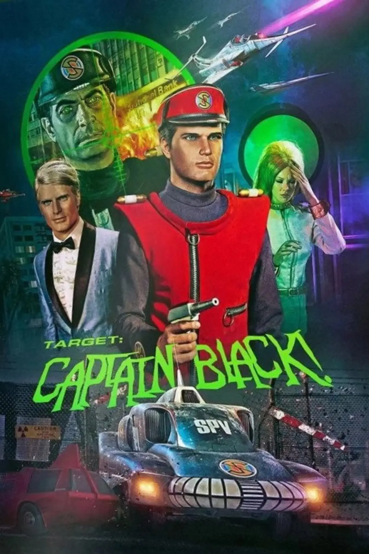 Movie poster "Target: Captain Black!"